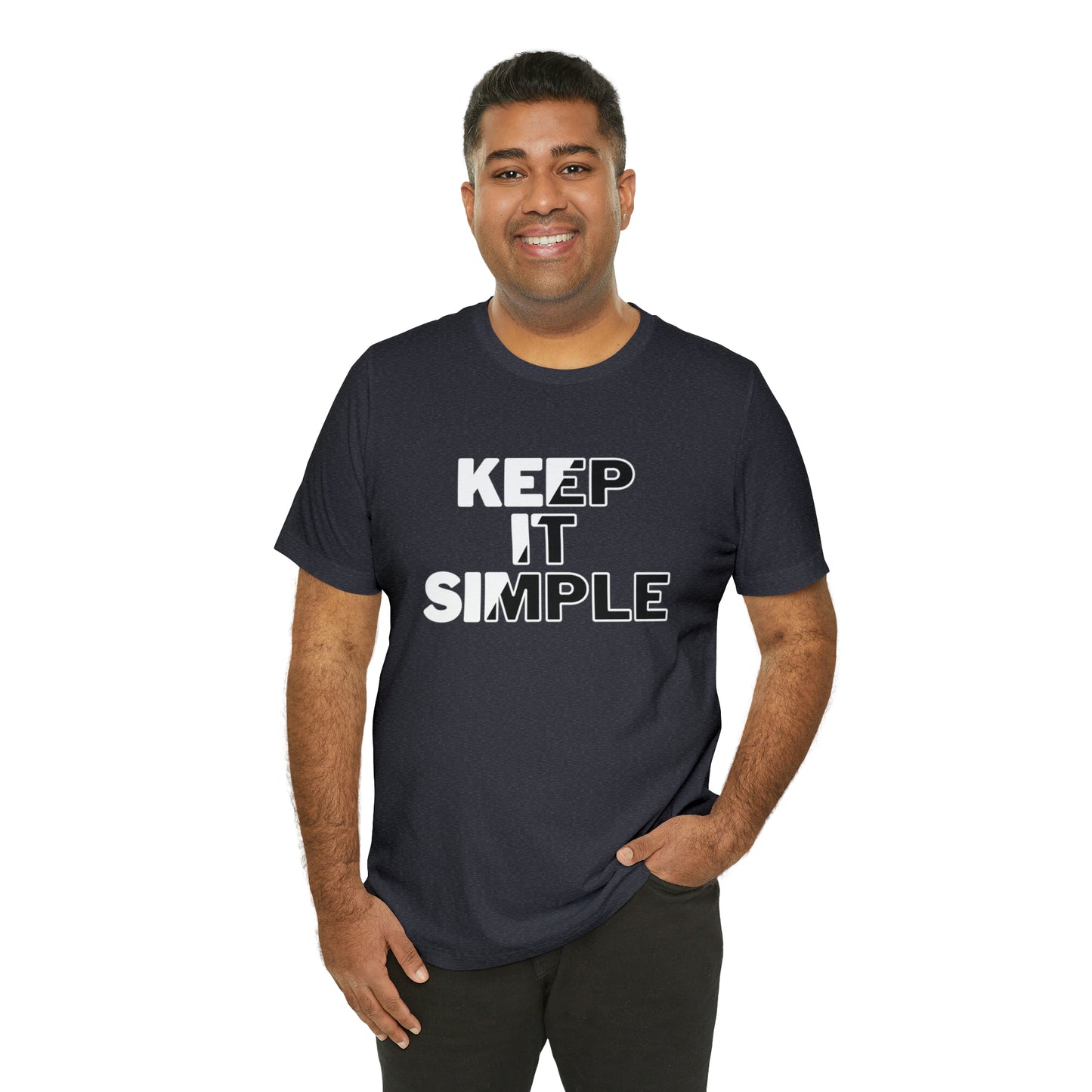 Keep It Simple Unisex Jersey Short Sleeve Tee