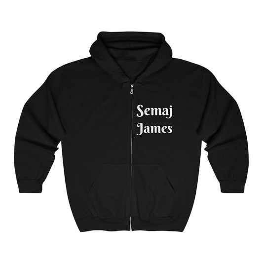 Semaj James Unisex Heavy Blend™ Full Zip Hooded Sweatshirt