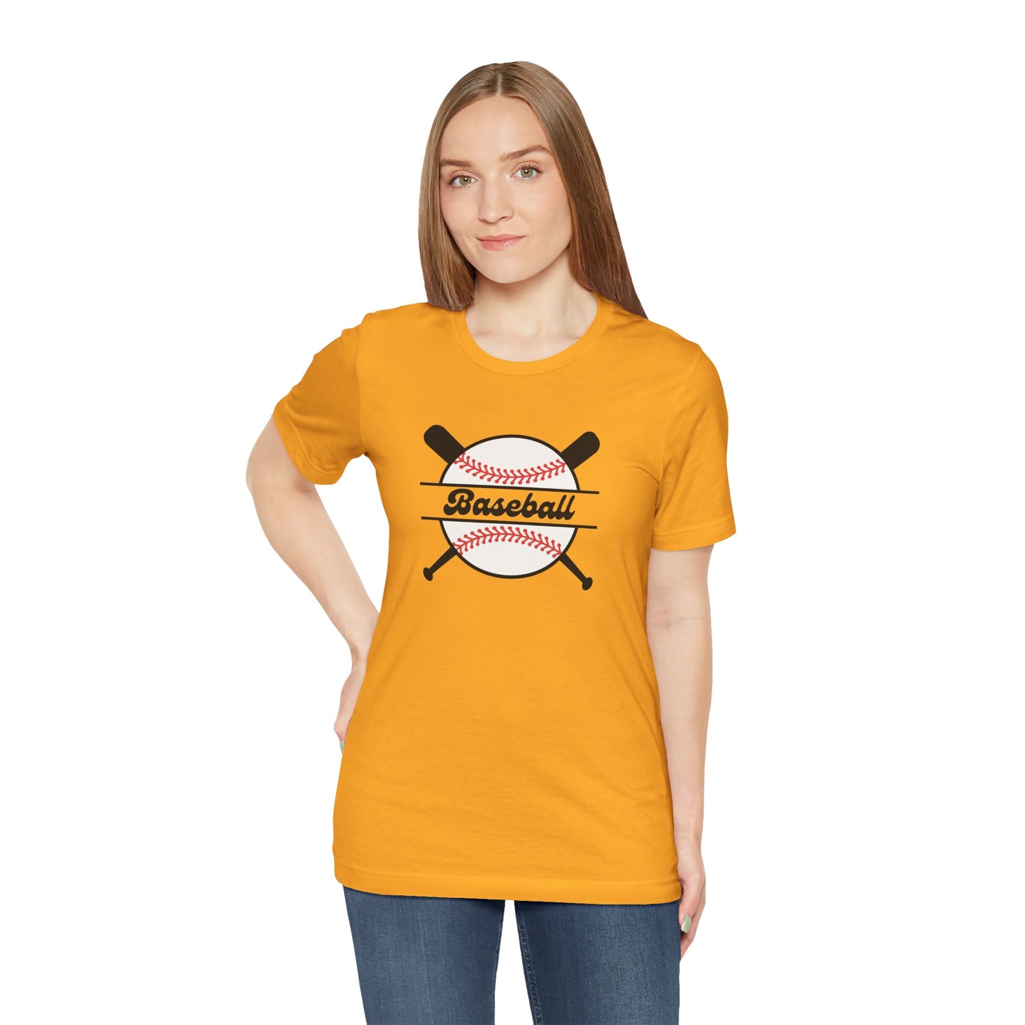Baseball Unisex Jersey Short Sleeve Tee