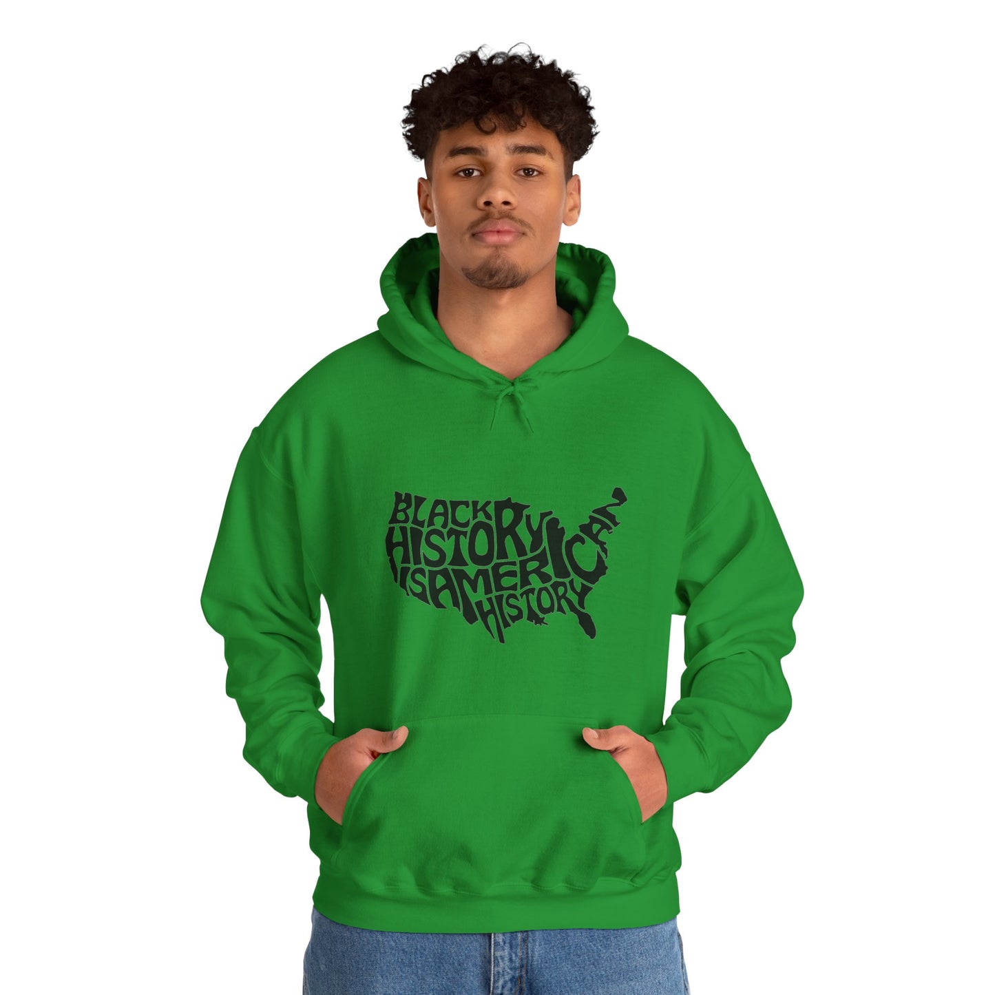 Black History Unisex Heavy Blend™ Hooded Sweatshirt