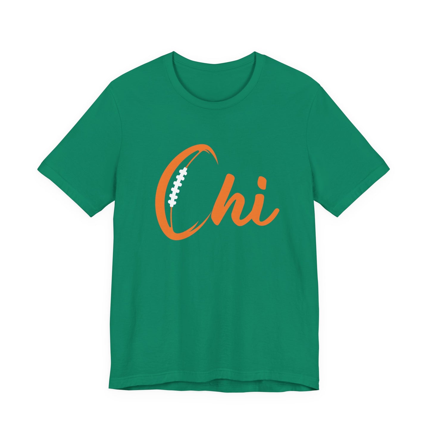 Chi Football/ Orange Unisex Jersey Short Sleeve Tee