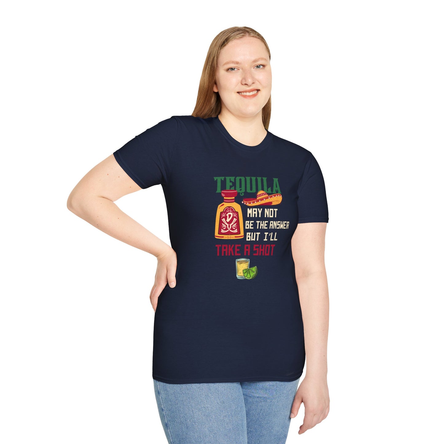 Tequila Take a Shot Unisex Softstyle T-Shirt
