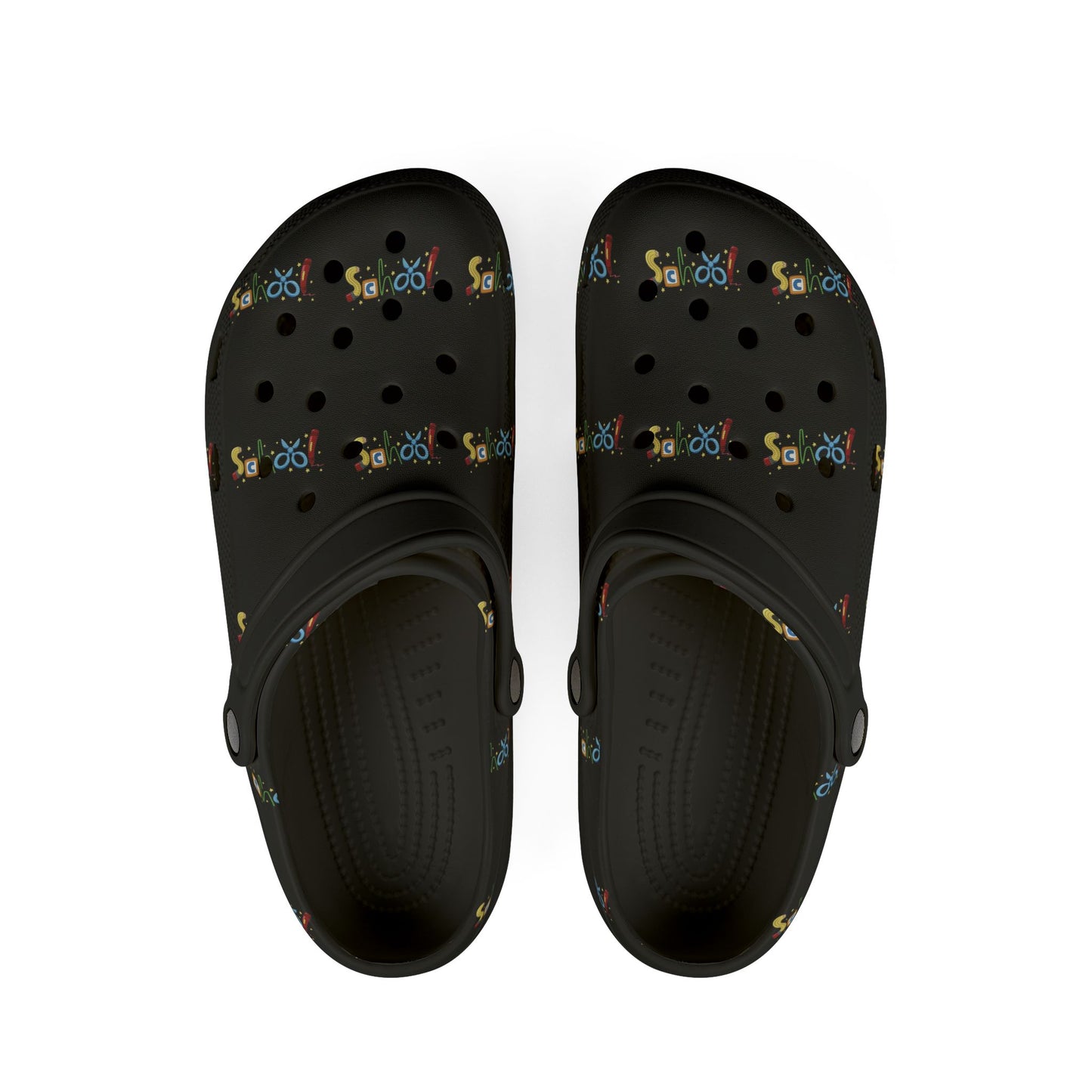 School EVA Foam Rubber Shoes (AOP)