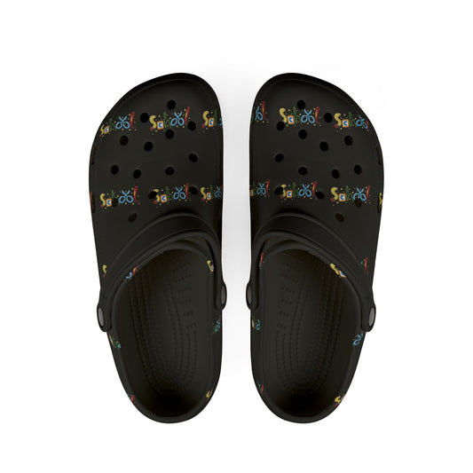 School EVA Foam Rubber Shoes (AOP)