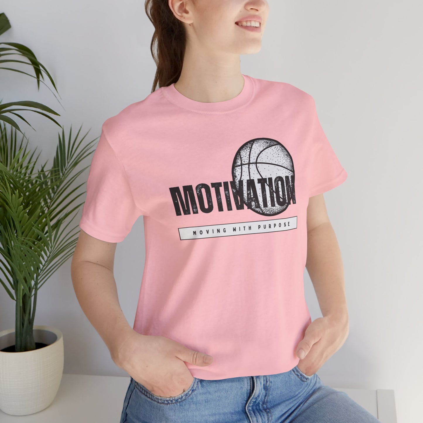 Basketball Motivation Unisex Jersey Short Sleeve Tee