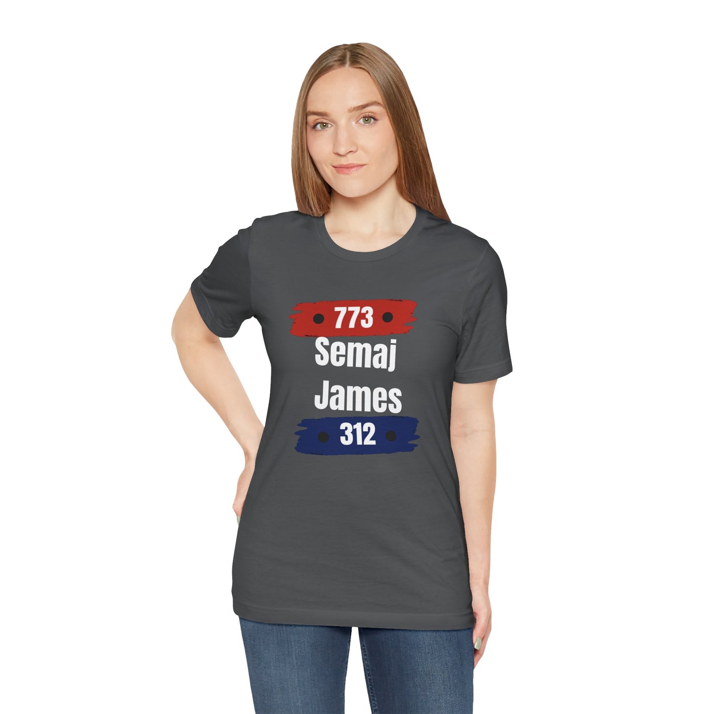 Semaj James 773/312 Unisex Short Sleeve Tee