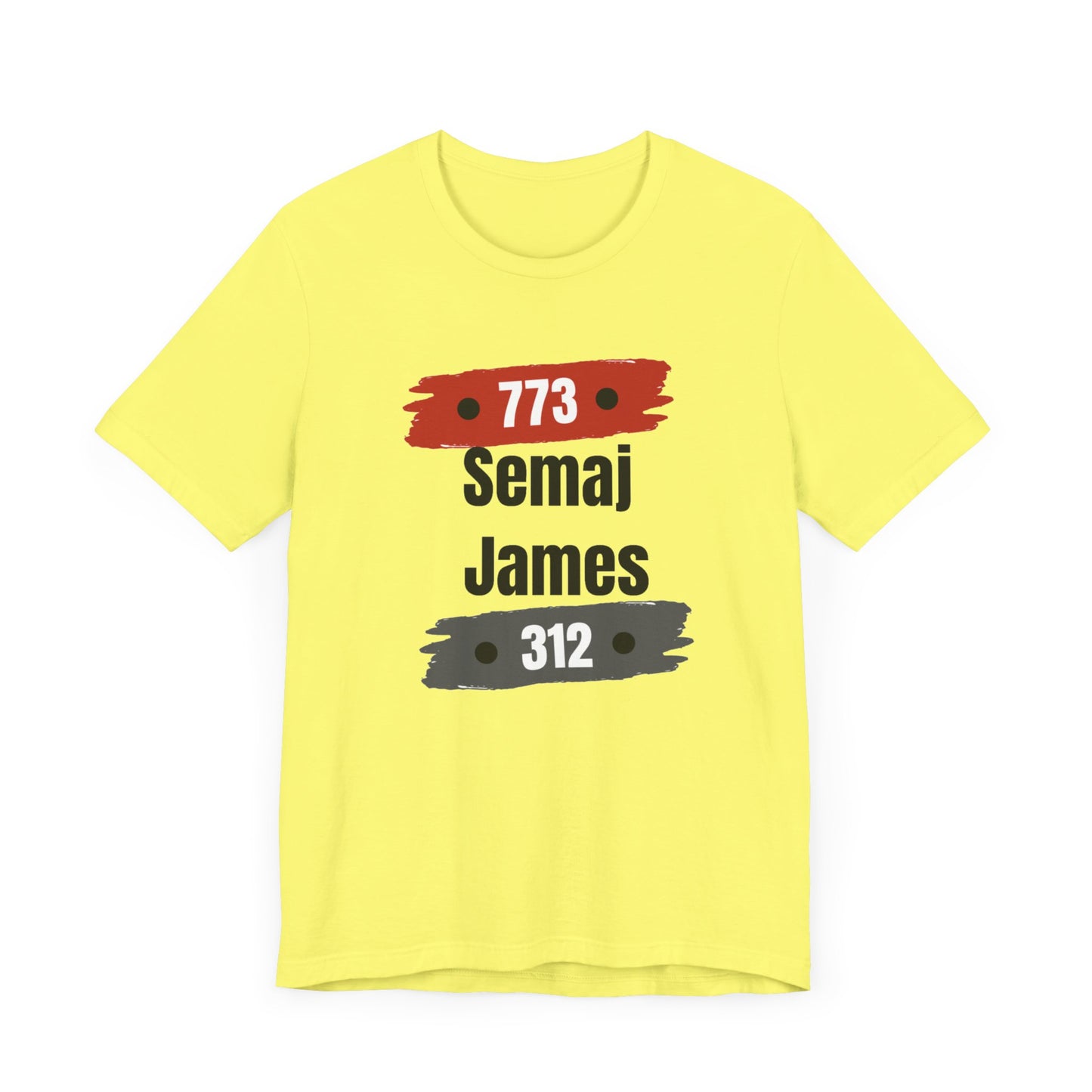 Semaj James 773/312 Unisex Short Sleeve Tee