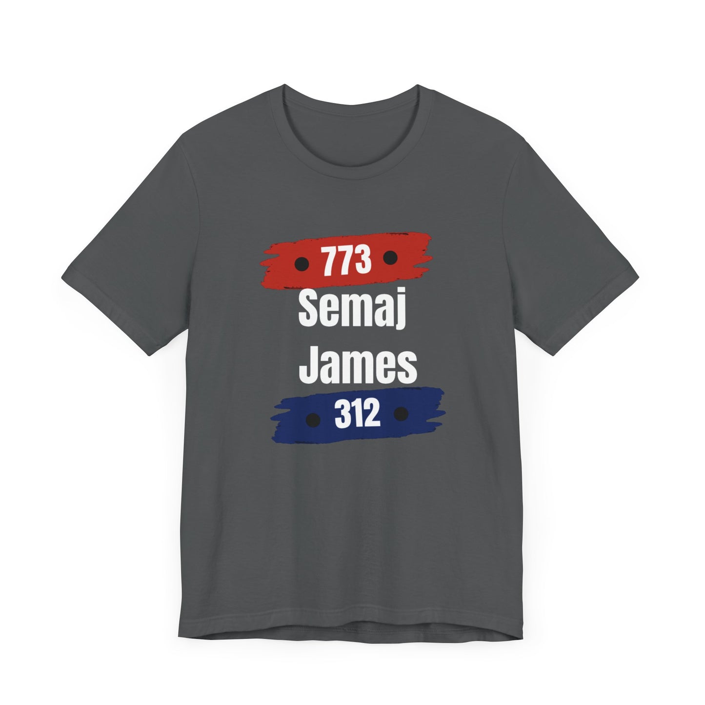 Semaj James 773/312 Unisex Short Sleeve Tee