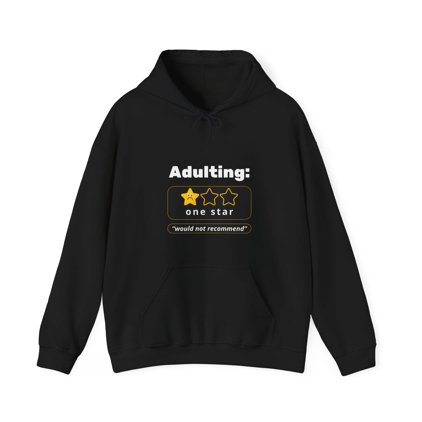 Adulting Unisex Heavy Blend™ Hooded Sweatshirt