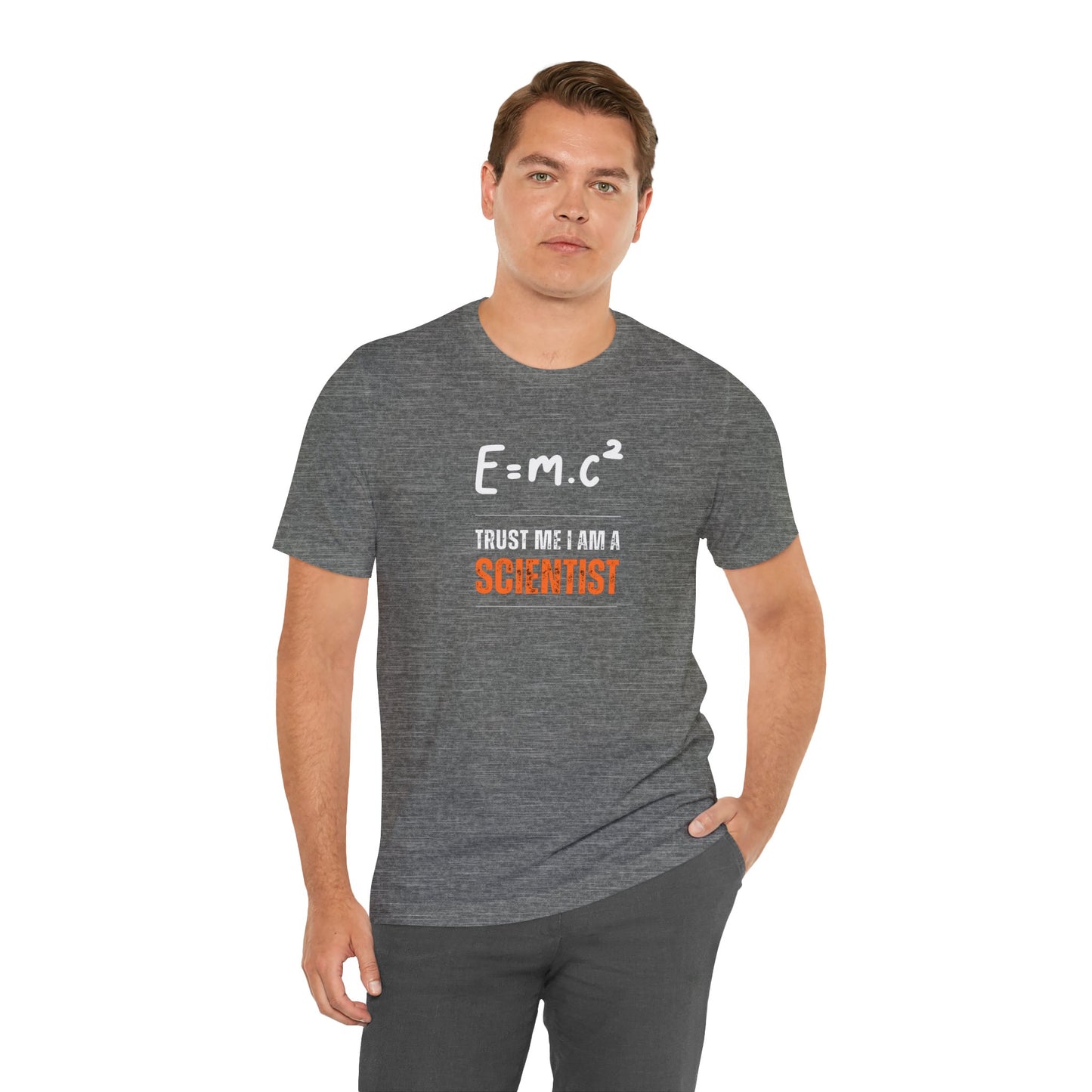 E = m.c Squared Unisex Jersey Short Sleeve Tee