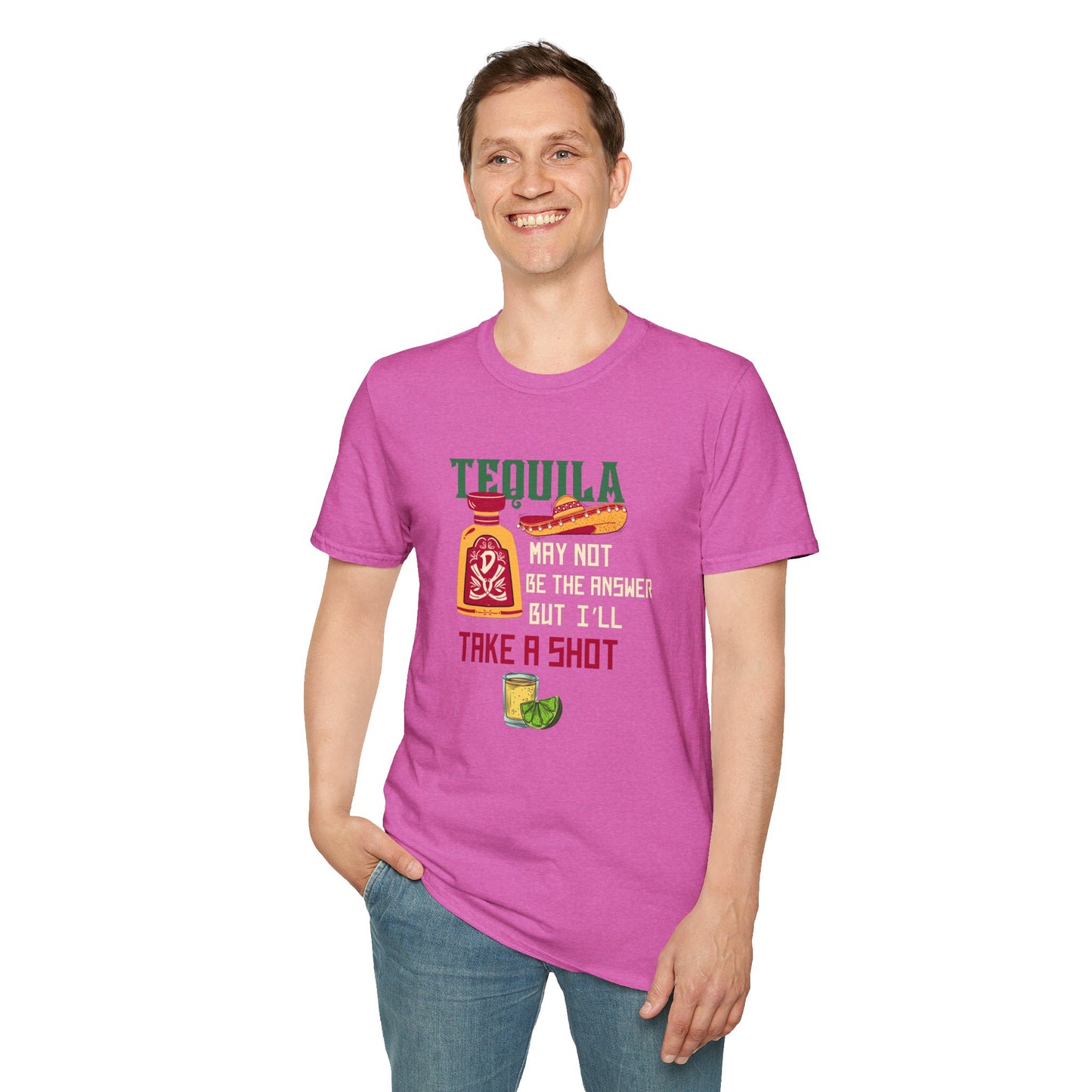 Tequila Take a Shot Unisex Softstyle T-Shirt