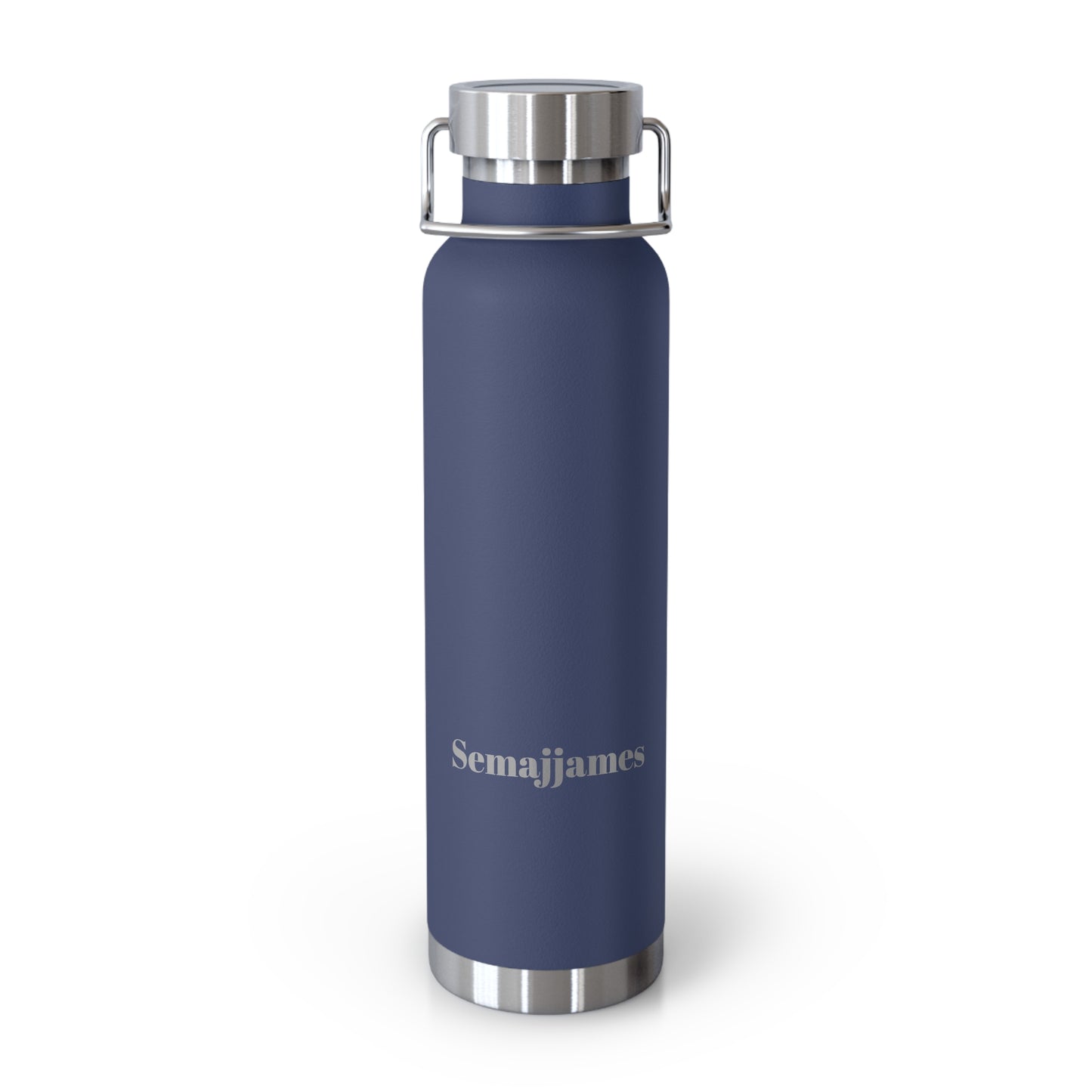 Semajjames Copper Vacuum Insulated Bottle, 22oz