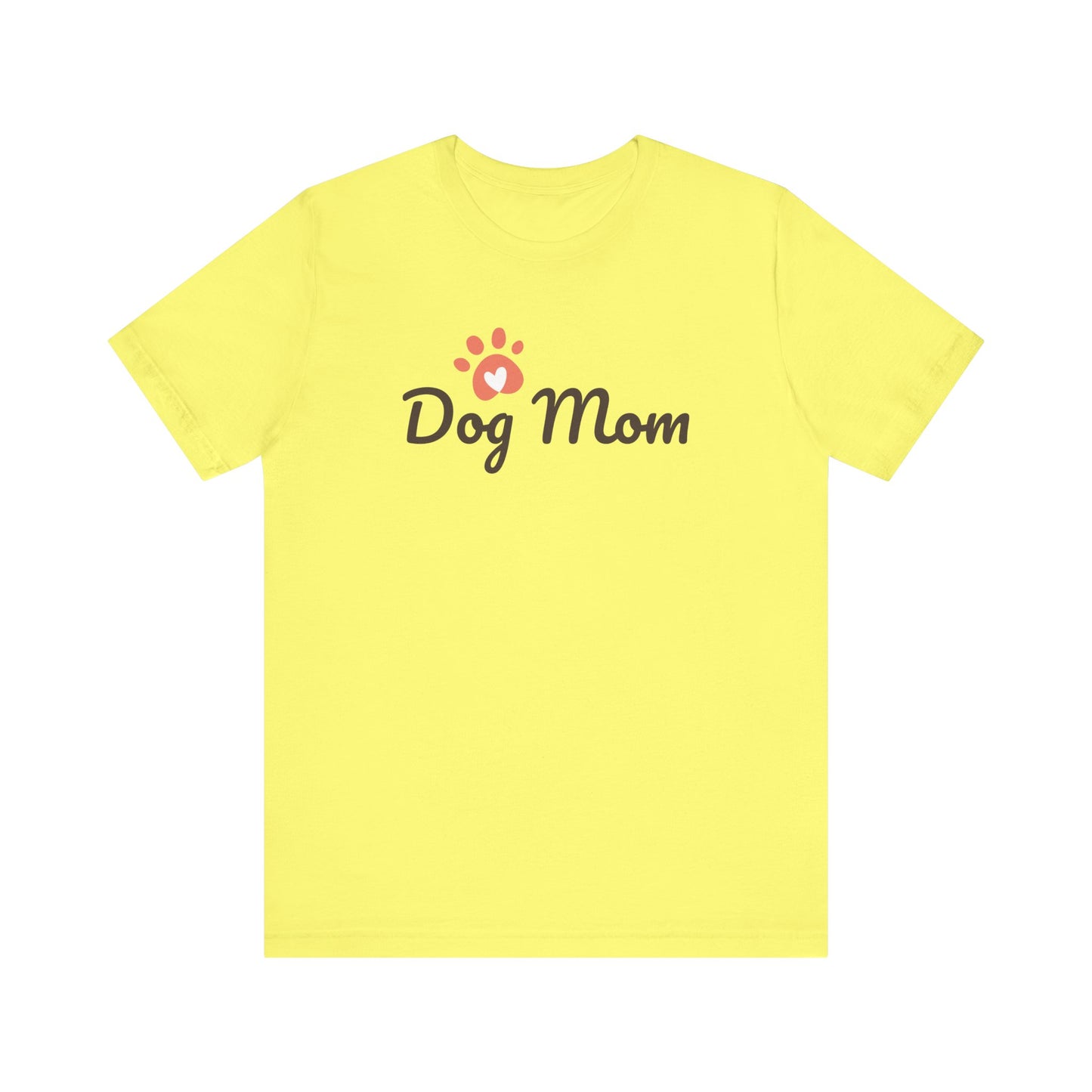 Dog Mom Unisex Jersey Short Sleeve Tee