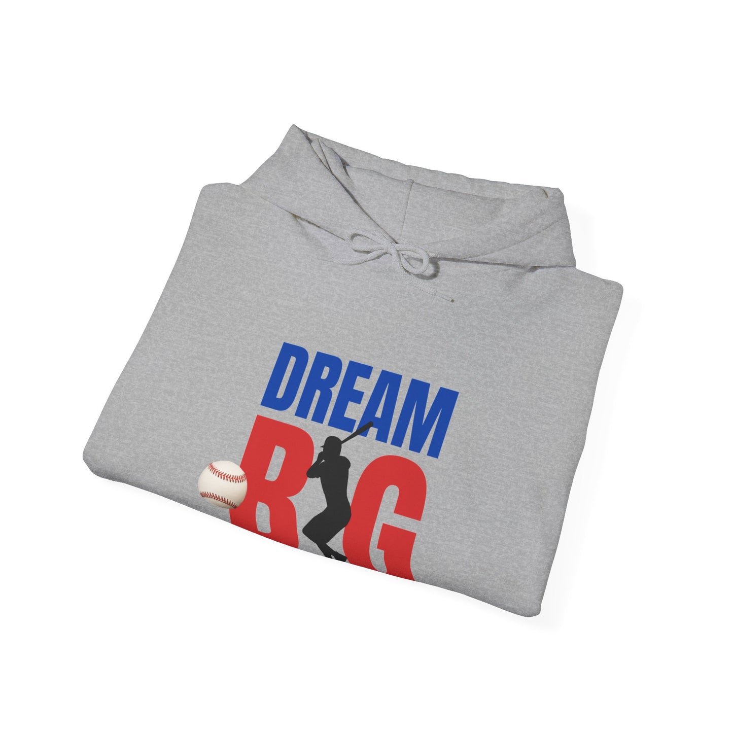 Baseball Dream Big Unisex Heavy Blend™ Hooded Sweatshirt