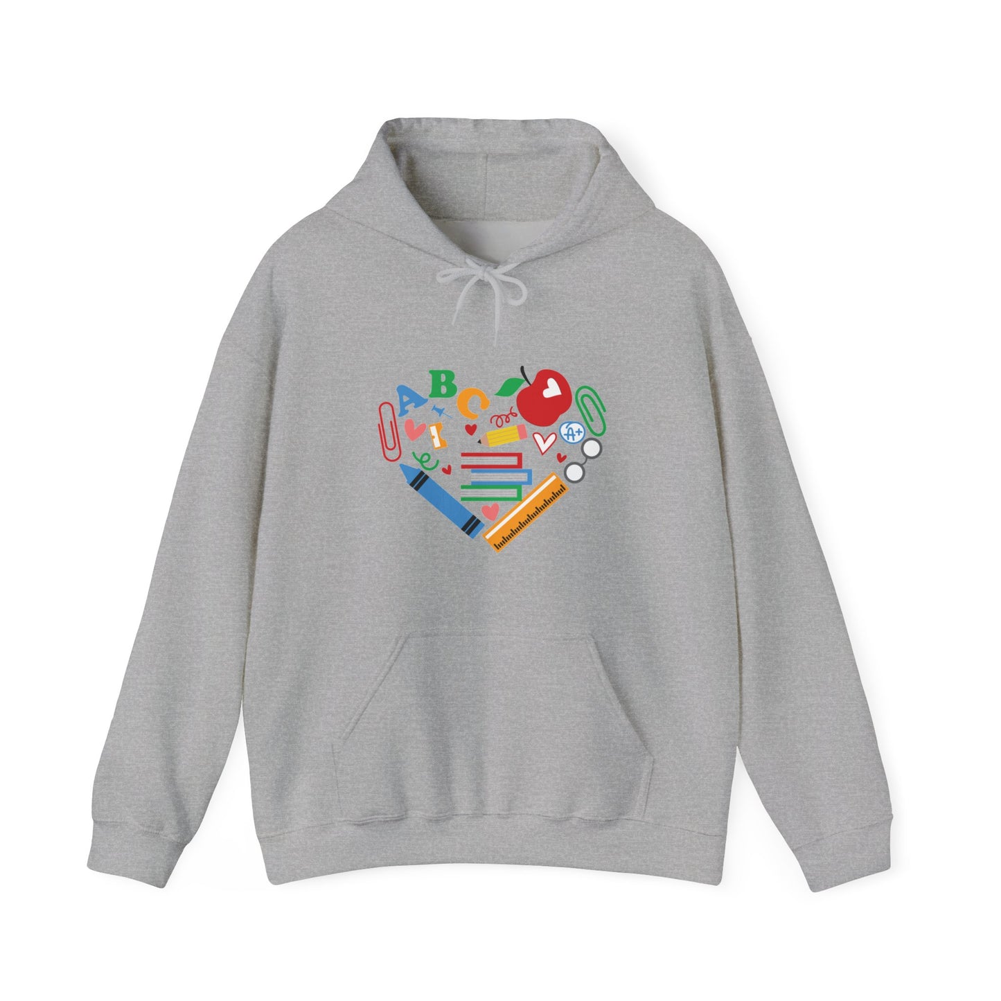 A,B,C, Unisex Heavy Blend™ Hooded Sweatshirt