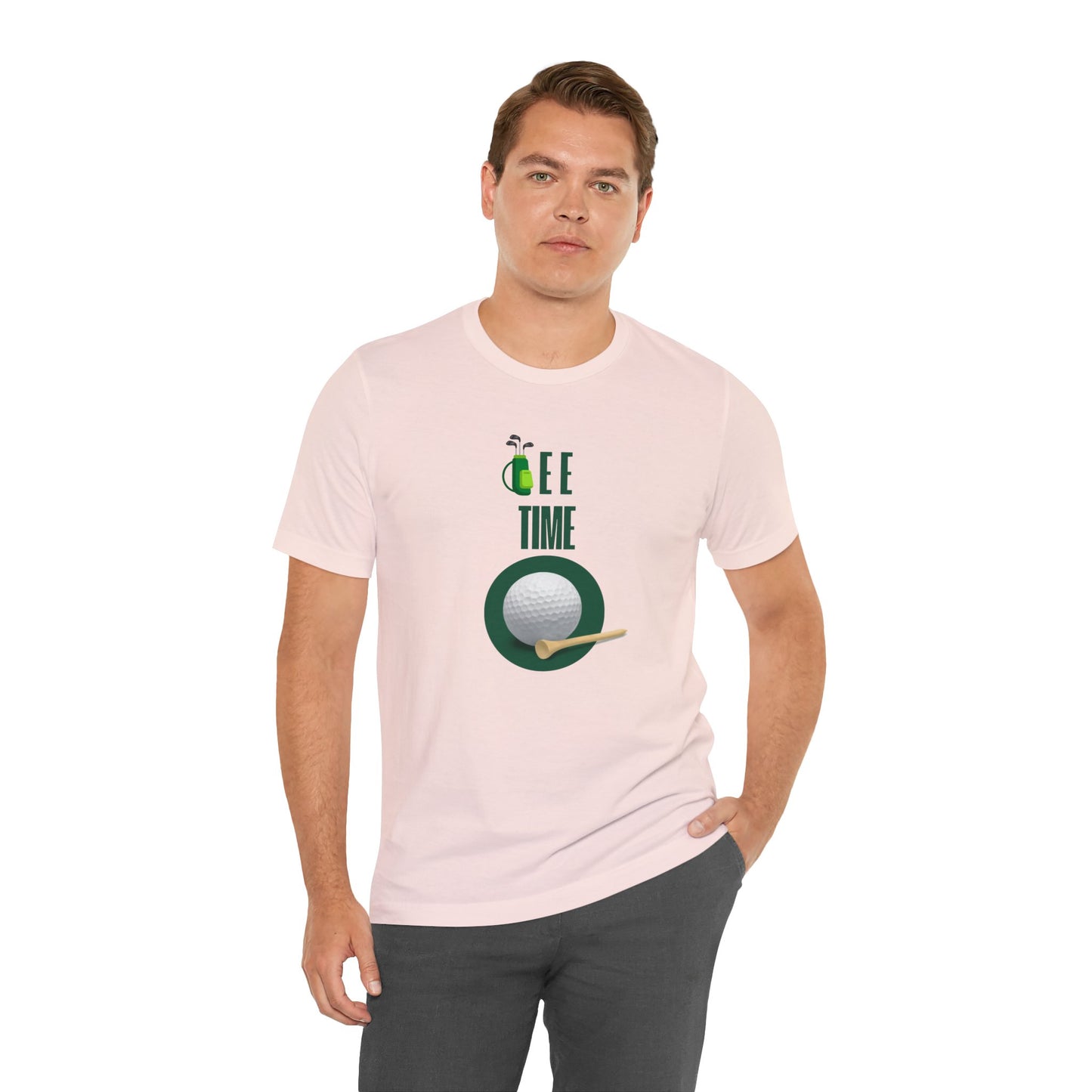 Golf/ Tee Time Unisex Jersey Short Sleeve Tee