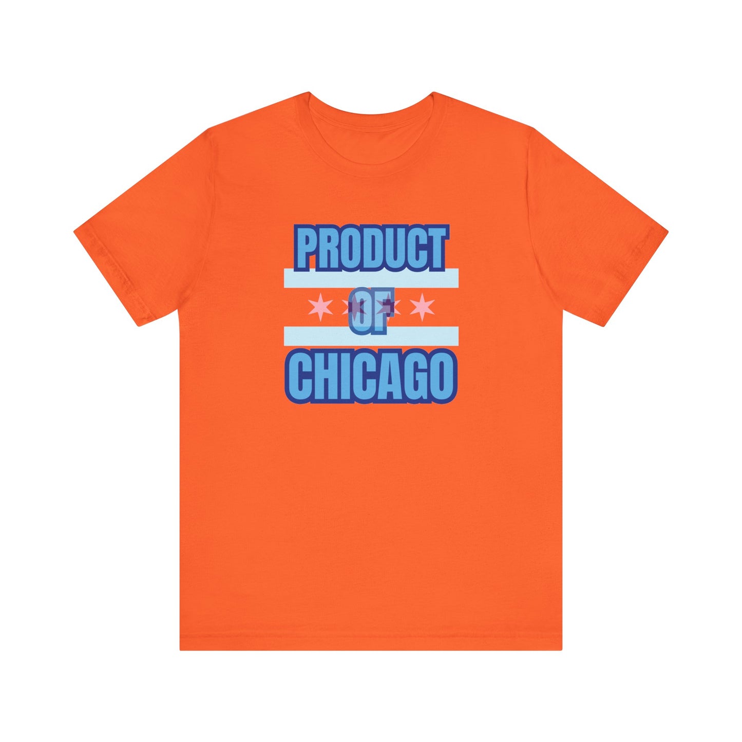 Product Of Chicago Unisex Jersey Short Sleeve Tee