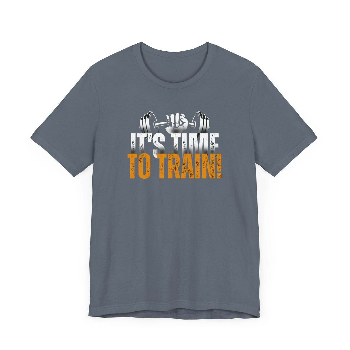 Gym\ It's Time To Train Unisex Jersey Short Sleeve Tee