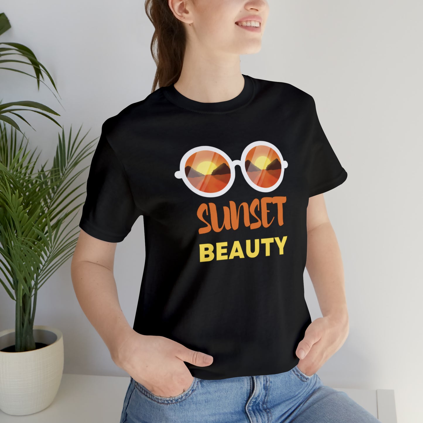 Sunset Beauty Unisex Jersey Short Sleeve Tee