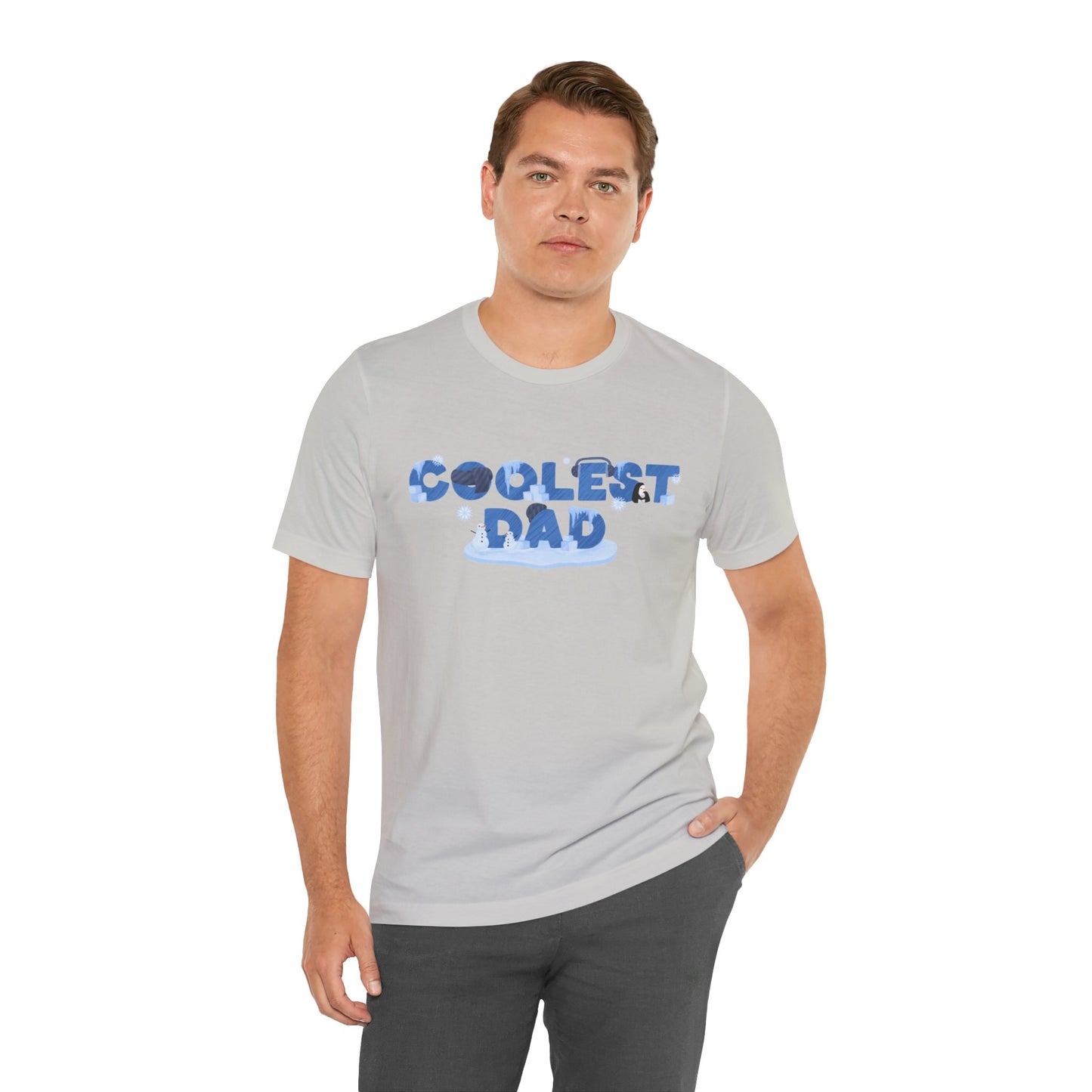 Dad/ Coolest Dad Unisex Jersey Short Sleeve Tee