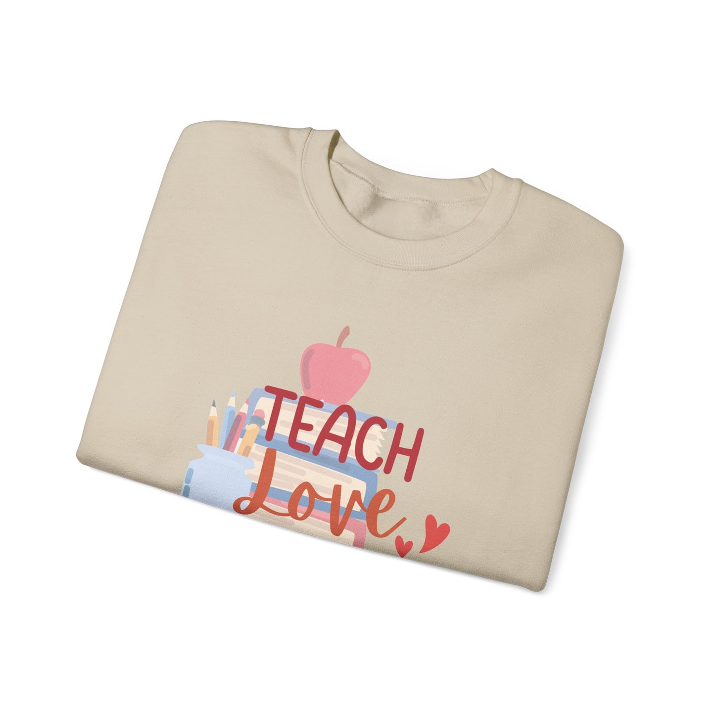 Teach, Love Inspire Unisex Heavy Blend™ Crewneck Sweatshirt