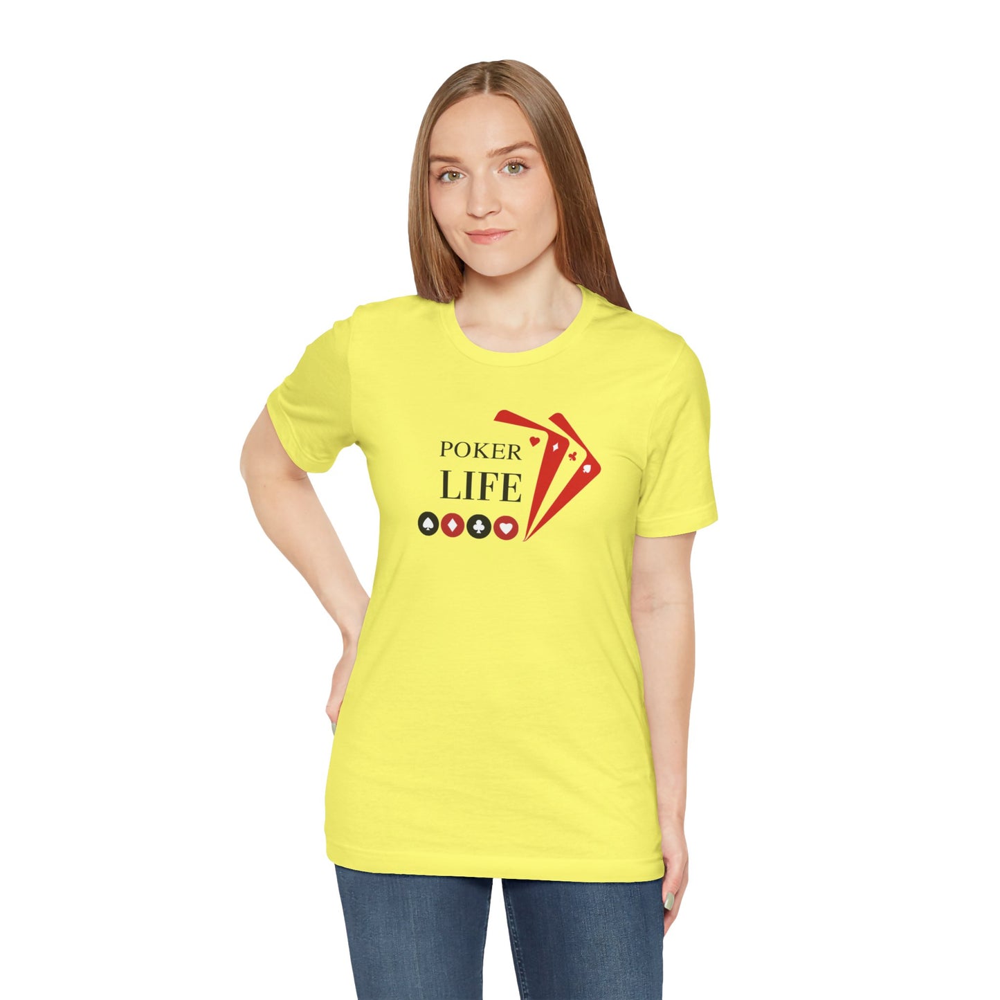 Poker Life Unisex Jersey Short Sleeve Tee