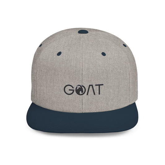 Goat Flat Bill Snapback