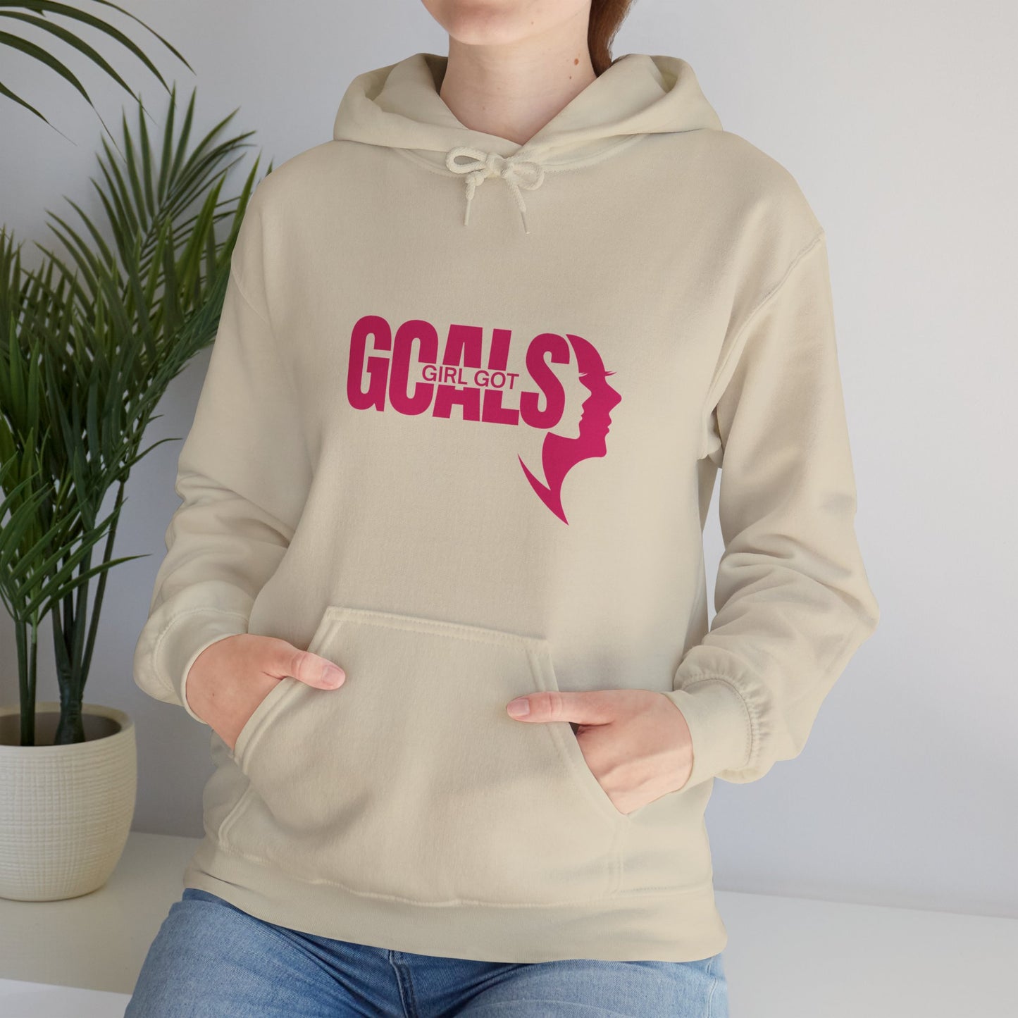 Girl Got Goals Unisex Heavy Blend™ Hooded Sweatshirt