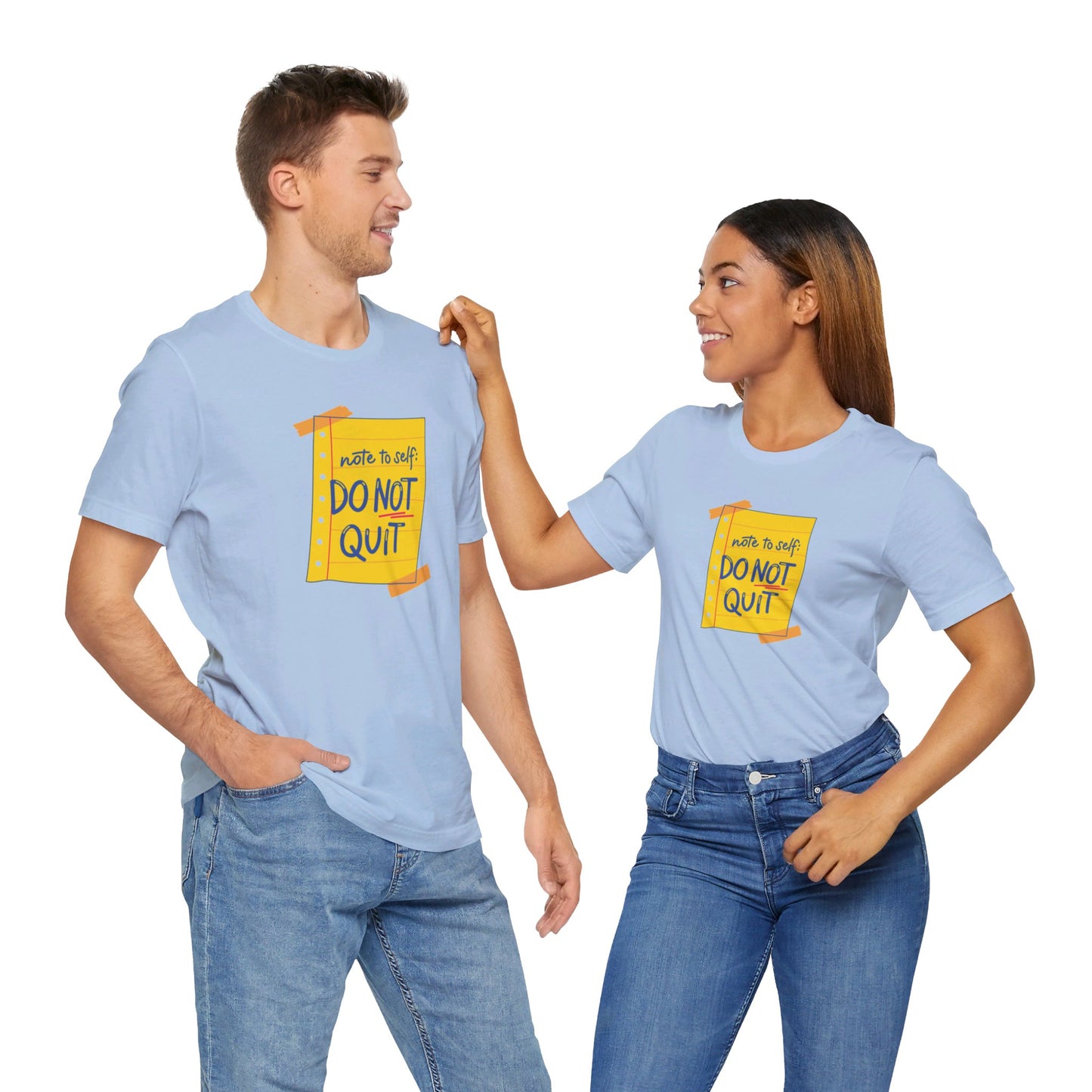 Note to Self Don't Quit Unisex Jersey Short Sleeve Tee