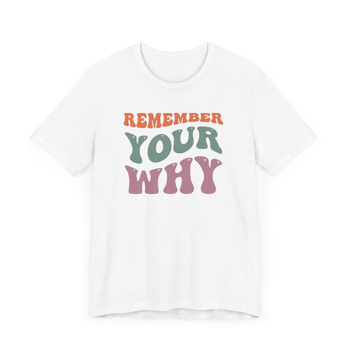 Remember Your Why Unisex Jersey Short Sleeve Tee