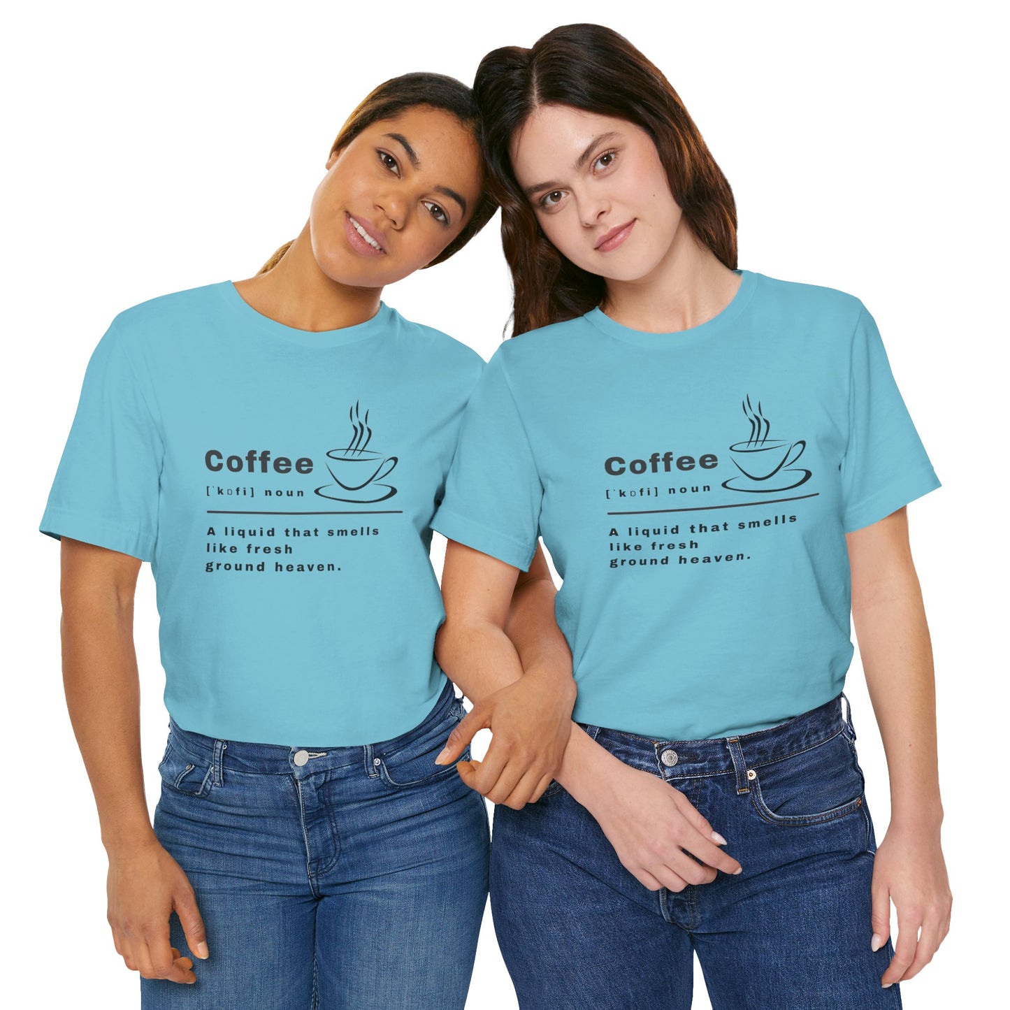 Coffee Unisex Jersey Short Sleeve Tee