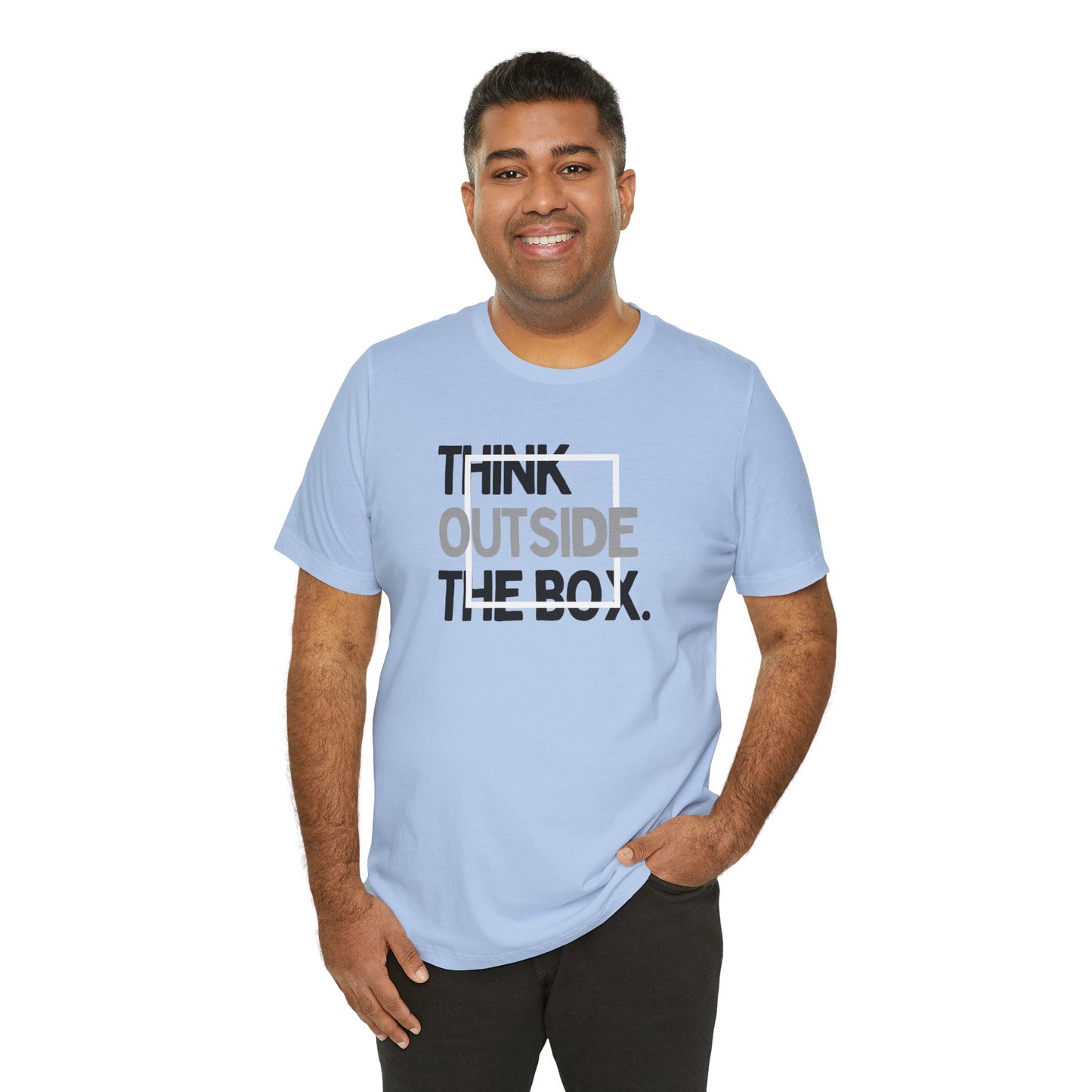 Think Outside the Box Unisex Jersey Short Sleeve Tee