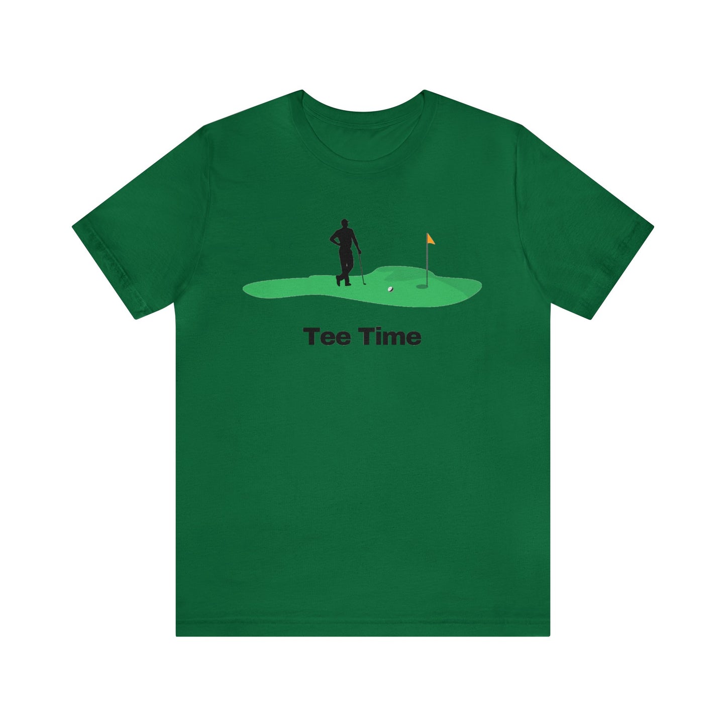 Golf/ Tee Time Unisex Jersey Short Sleeve Tee