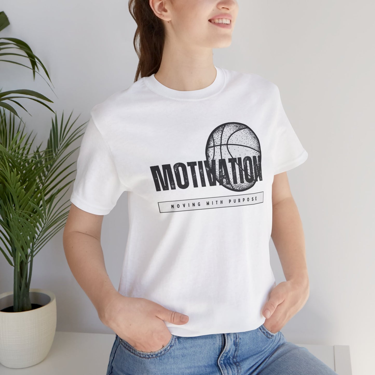 Basketball Motivation Unisex Jersey Short Sleeve Tee