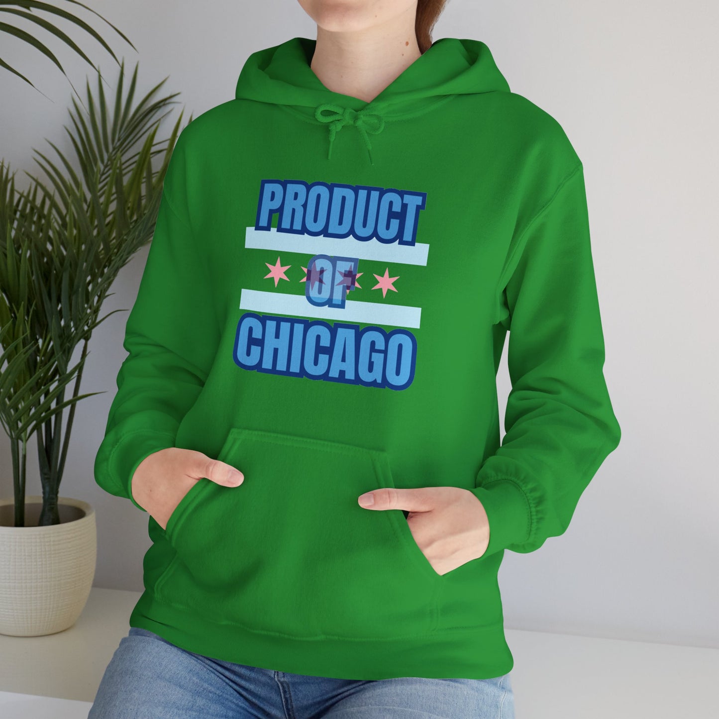 Product Of Chicago Unisex Heavy Blend™ Hooded Sweatshirt