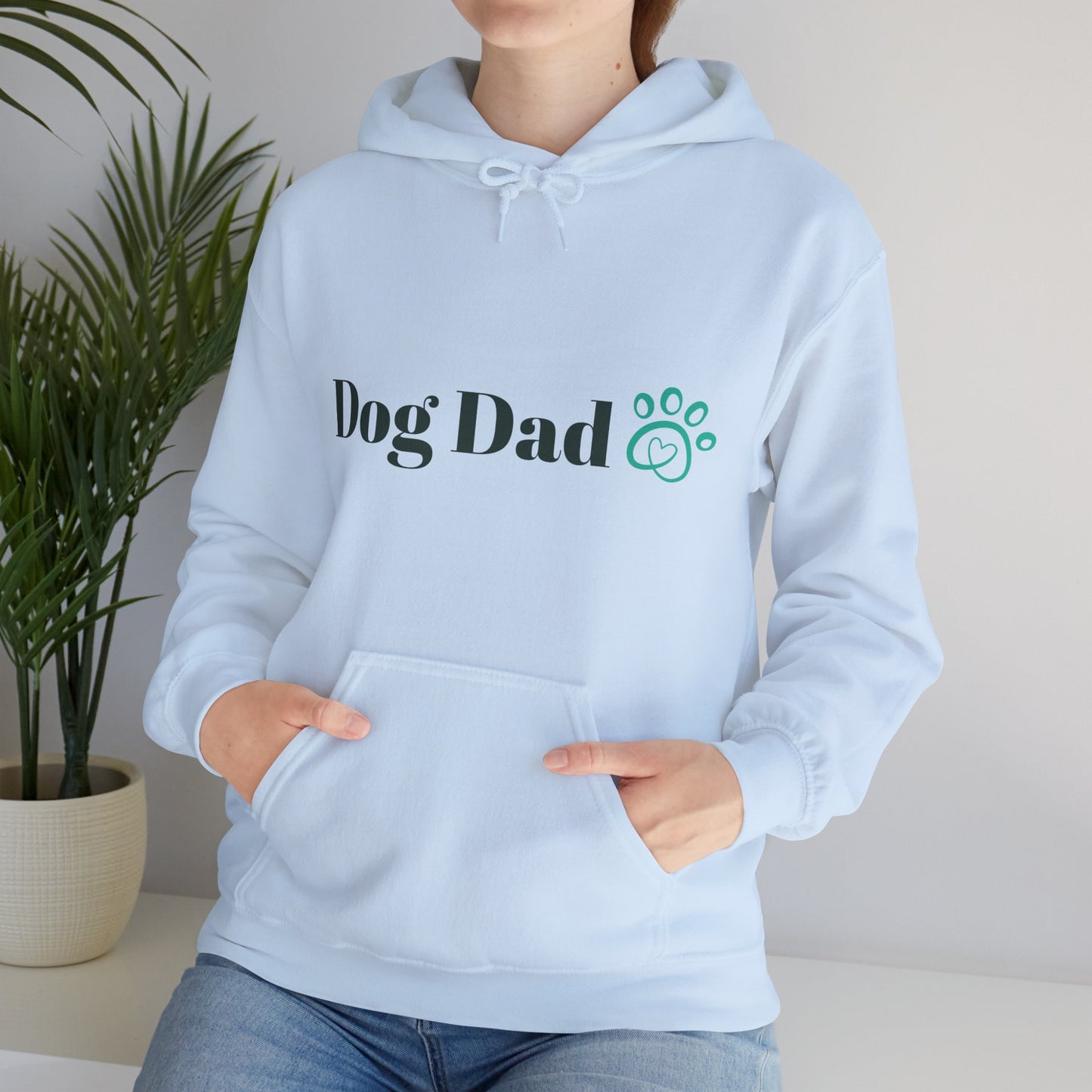 Dog Dad Unisex Heavy Blend™ Hooded Sweatshirt