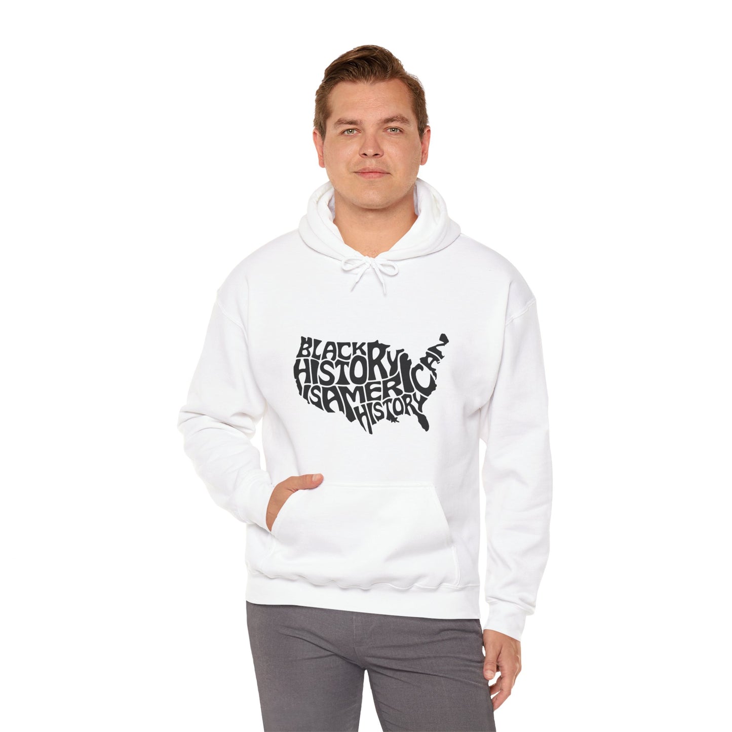Black History Unisex Heavy Blend™ Hooded Sweatshirt