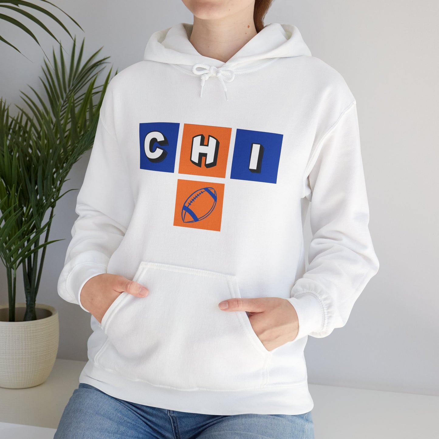 Chi Football Unisex Heavy Blend™ Hooded Sweatshirt