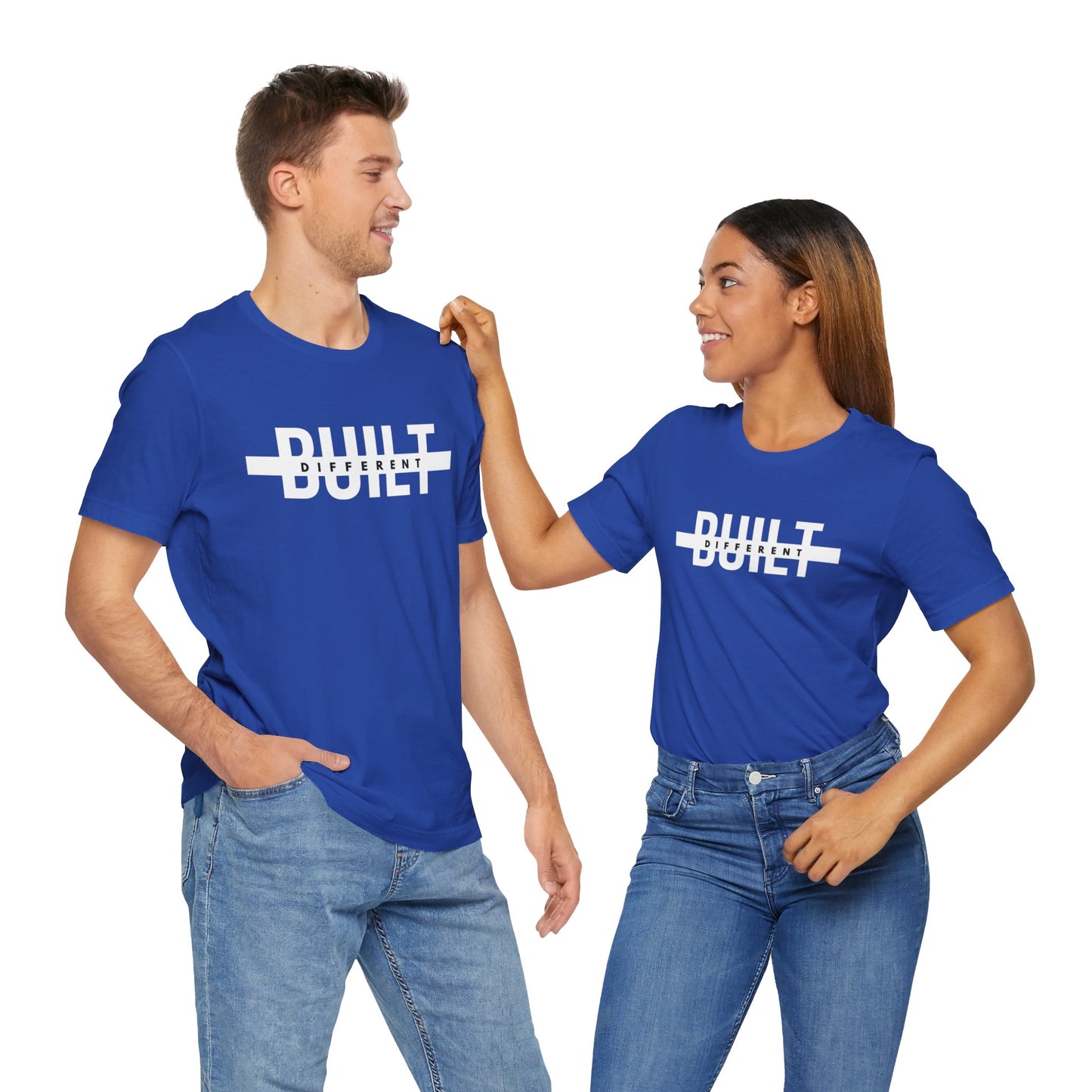 Built Different Unisex Jersey Short Sleeve Tee