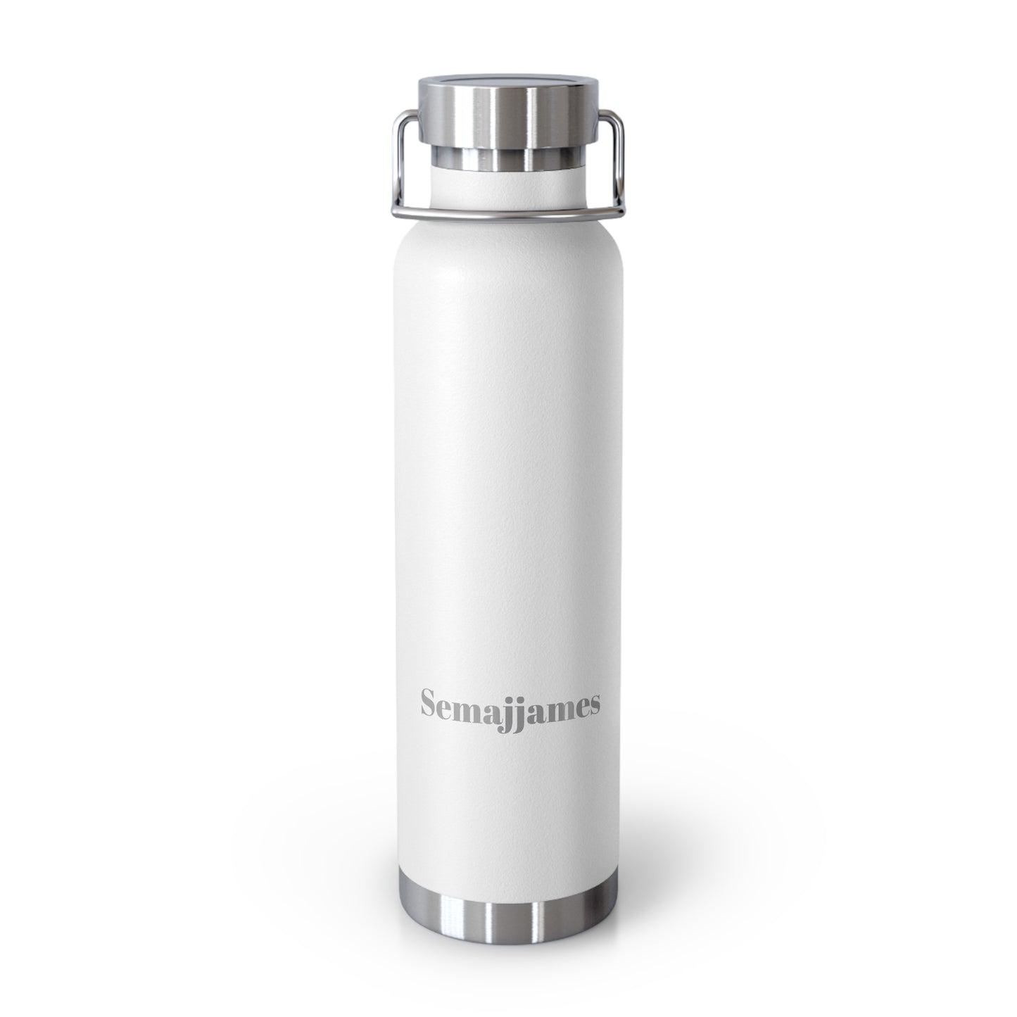 Semajjames Copper Vacuum Insulated Bottle, 22oz