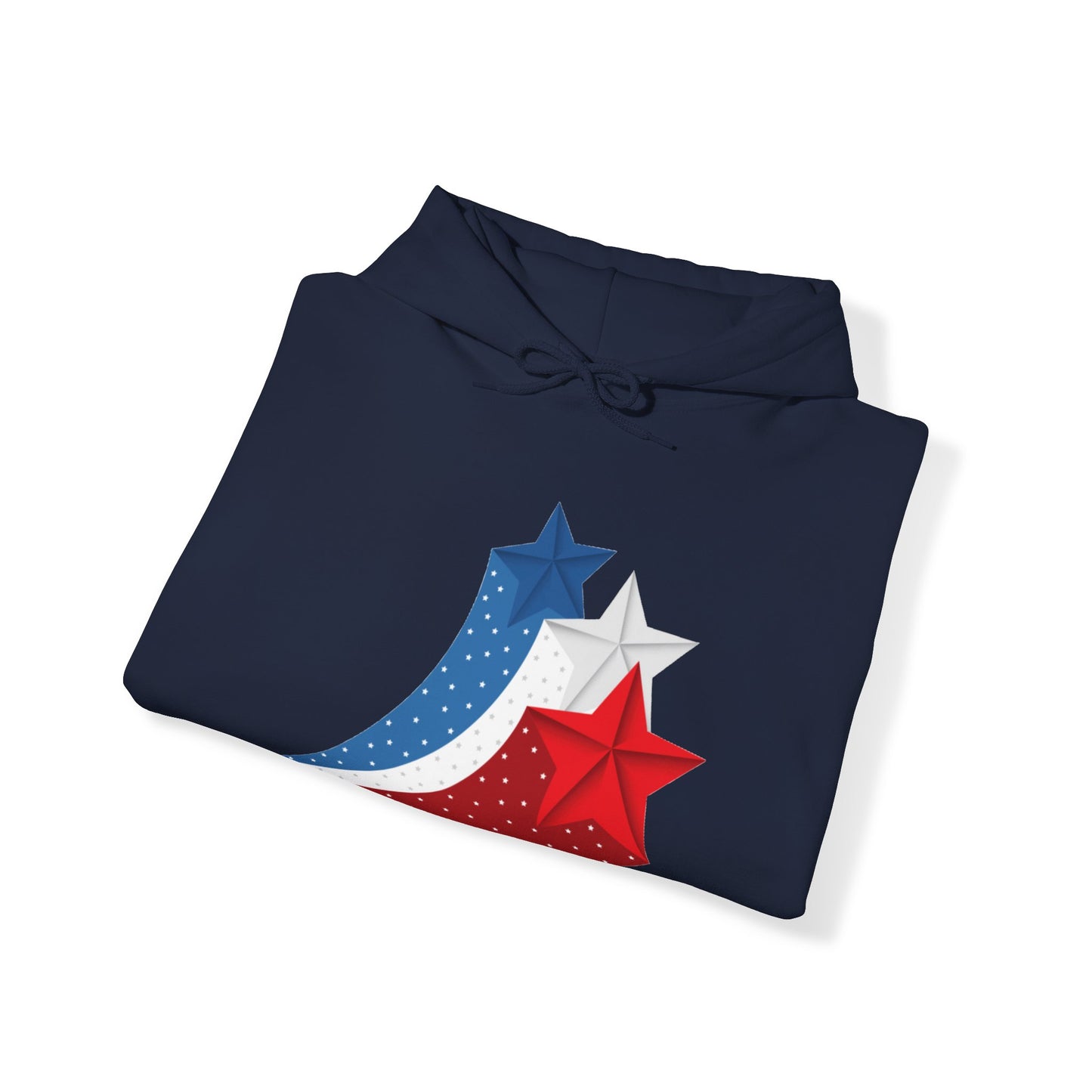 Red White Blue Stars Unisex Heavy Blend™ Hooded Sweatshirt