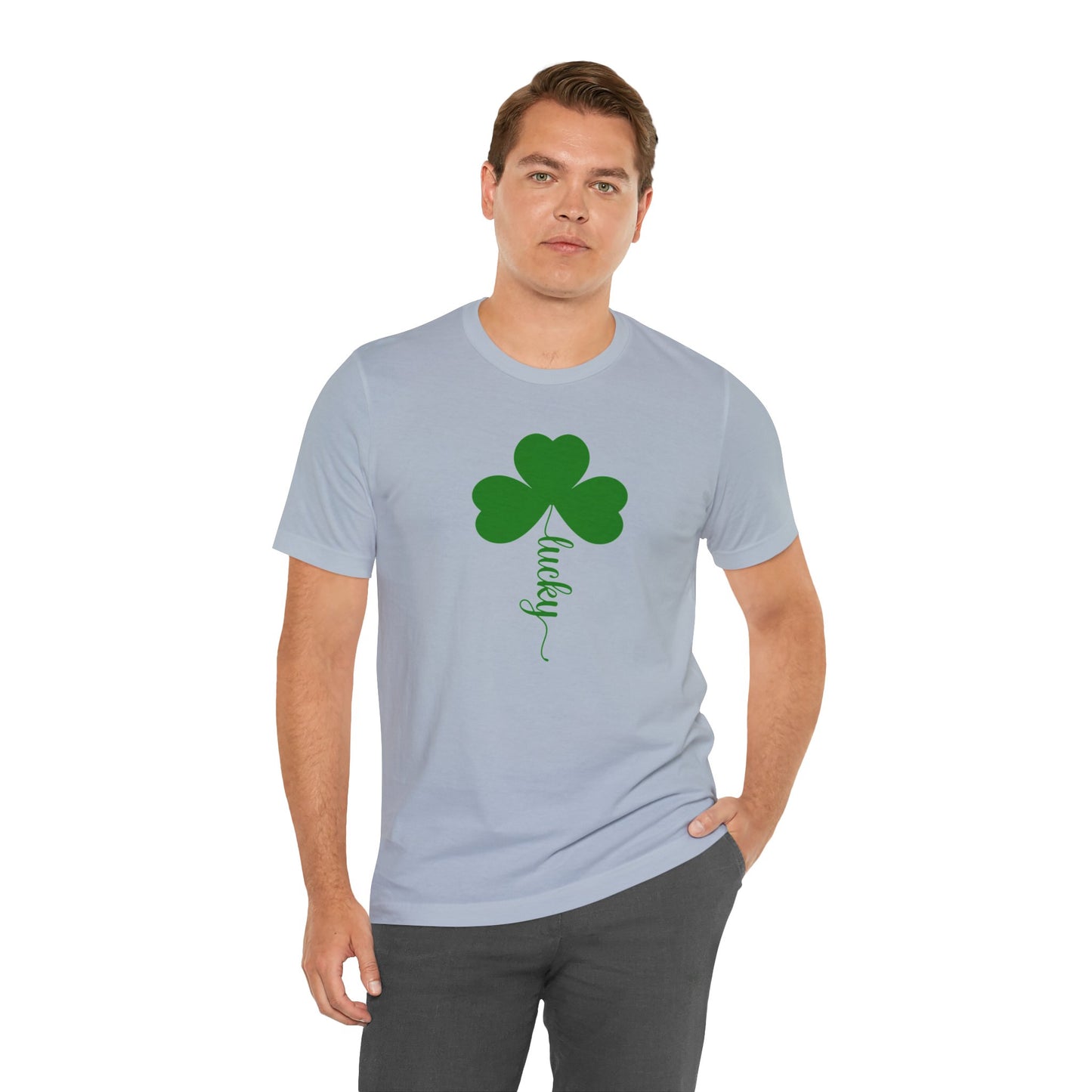 Clover/ Lucky Unisex Jersey Short Sleeve Tee