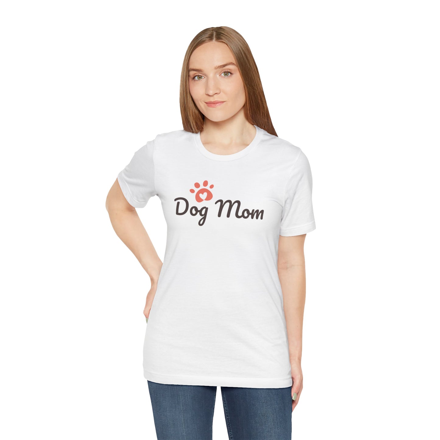 Dog Mom Unisex Jersey Short Sleeve Tee