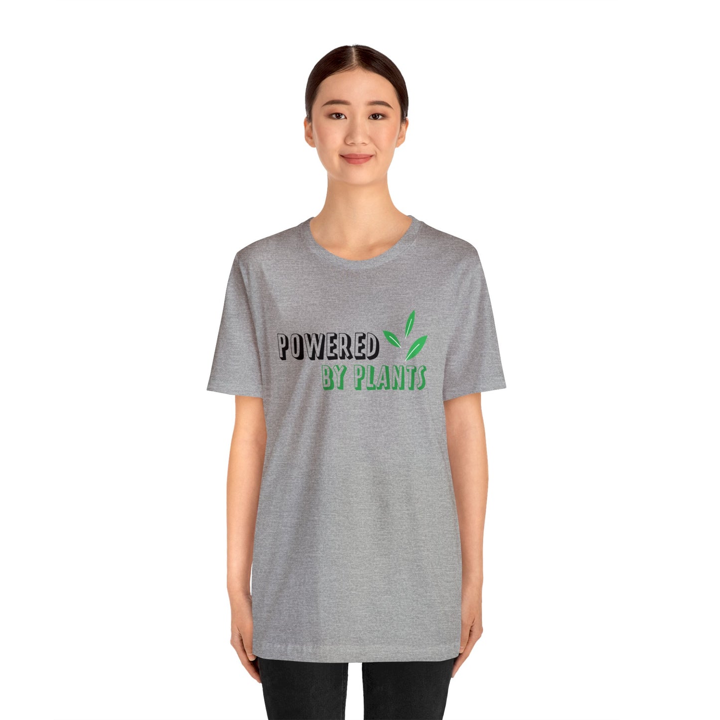 Powered By Plants Unisex Jersey Short Sleeve Tee