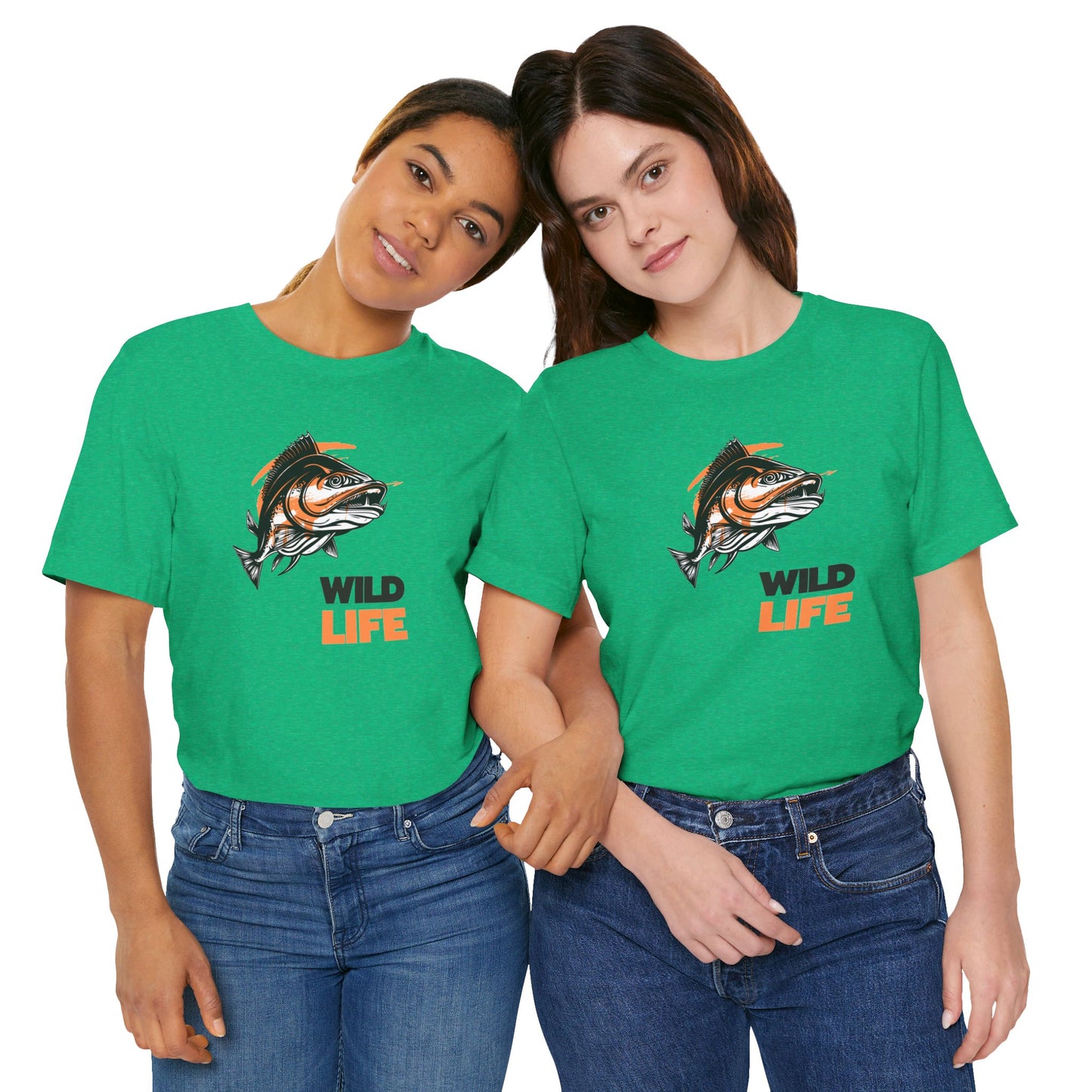 Fishing/ Wild Life Unisex Jersey Short Sleeve Tee