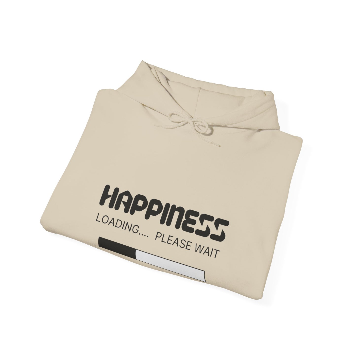 Happiness Loading Please Wait Unisex Heavy Blend™ Hooded Sweatshirt