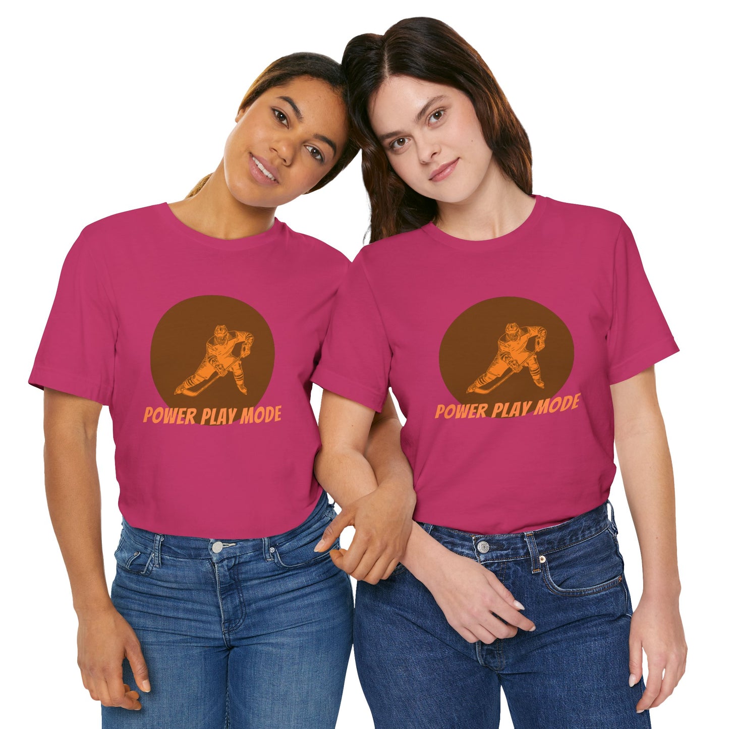 Hockey/ Power Play Mode Unisex Jersey Short Sleeve Tee