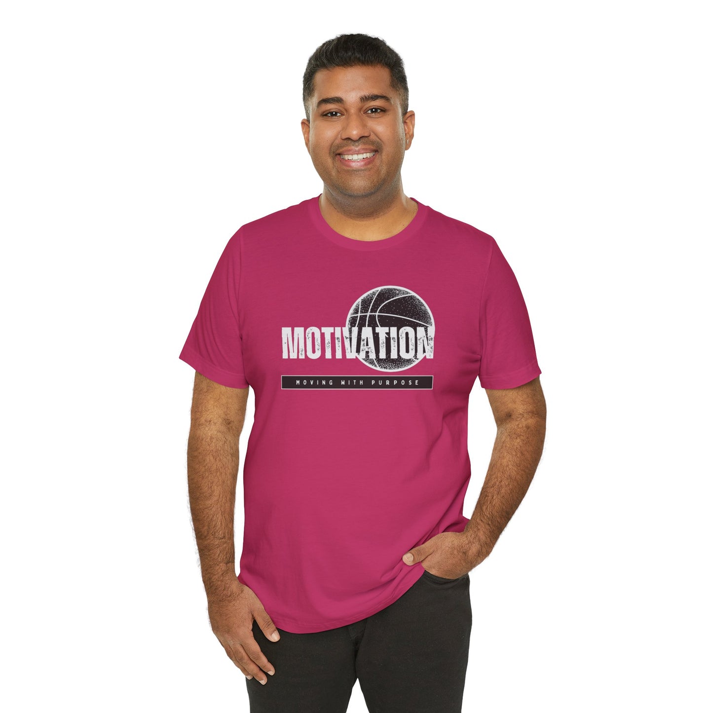 Basketball Motivation Unisex Jersey Short Sleeve Tee