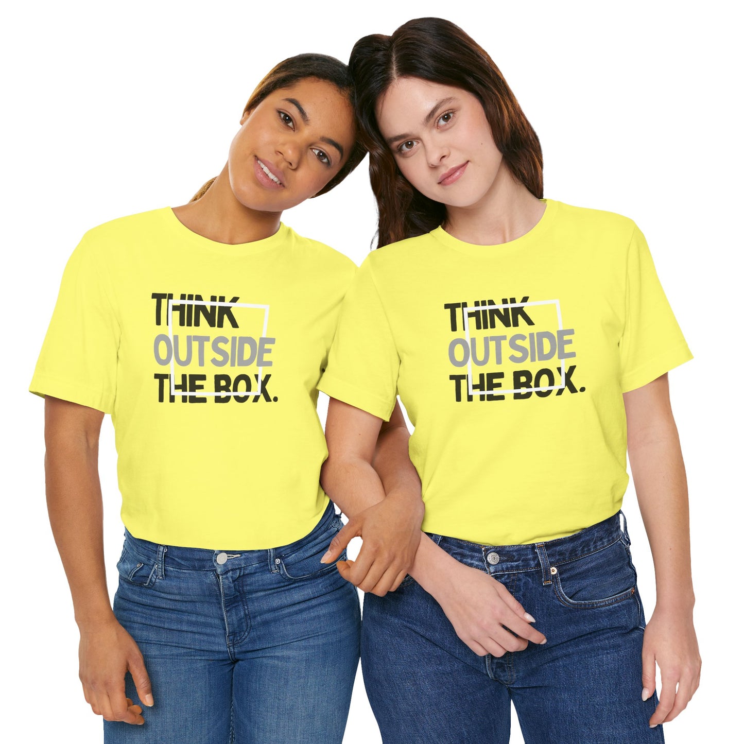 Think Outside the Box Unisex Jersey Short Sleeve Tee