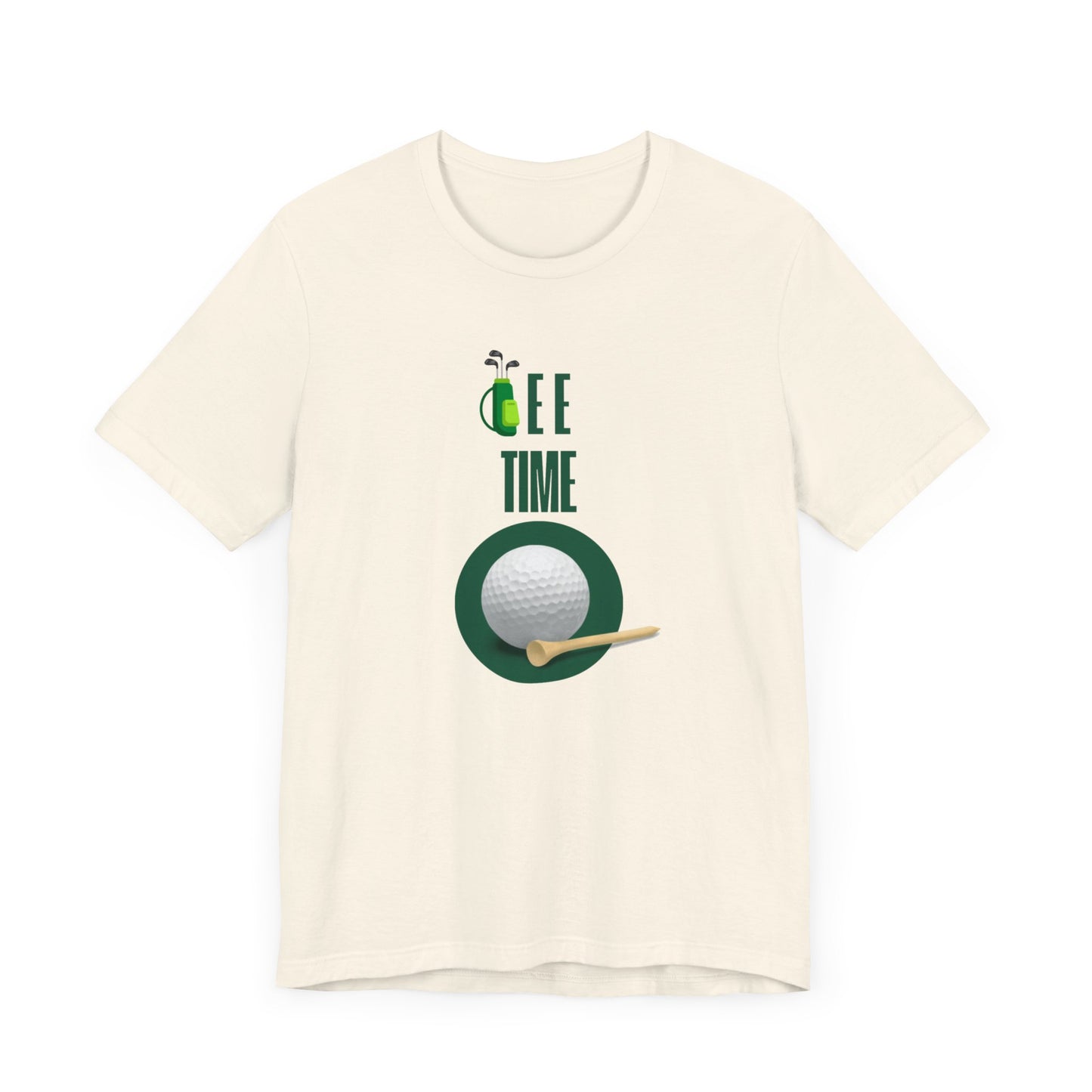 Golf/ Tee Time Unisex Jersey Short Sleeve Tee